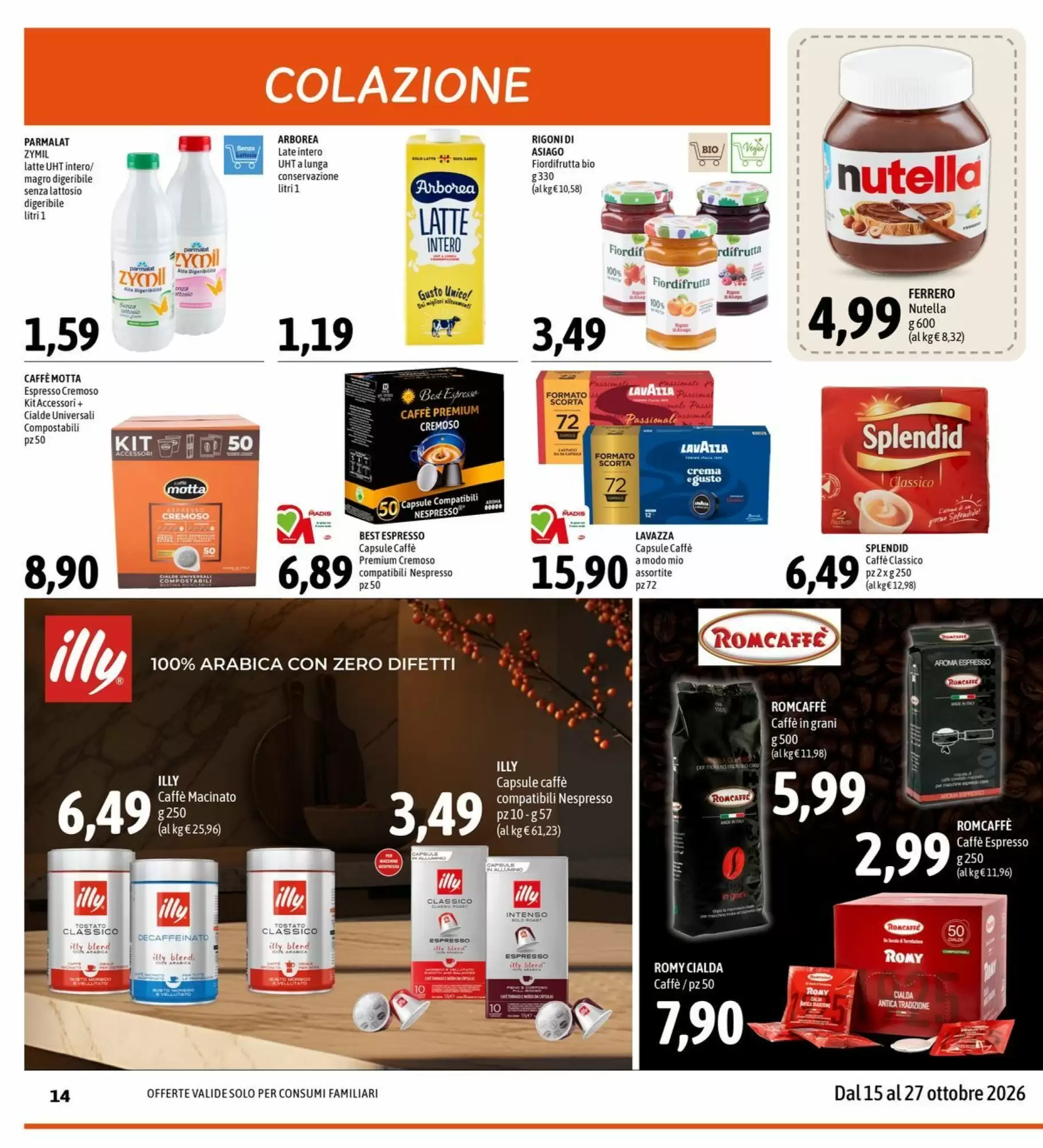 Volantino promozionale Madis  valide dal 15/10/2026 - Pagina 14.