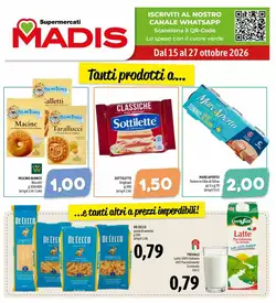Volantino promozionale Madis  valide dal 15/10/2026