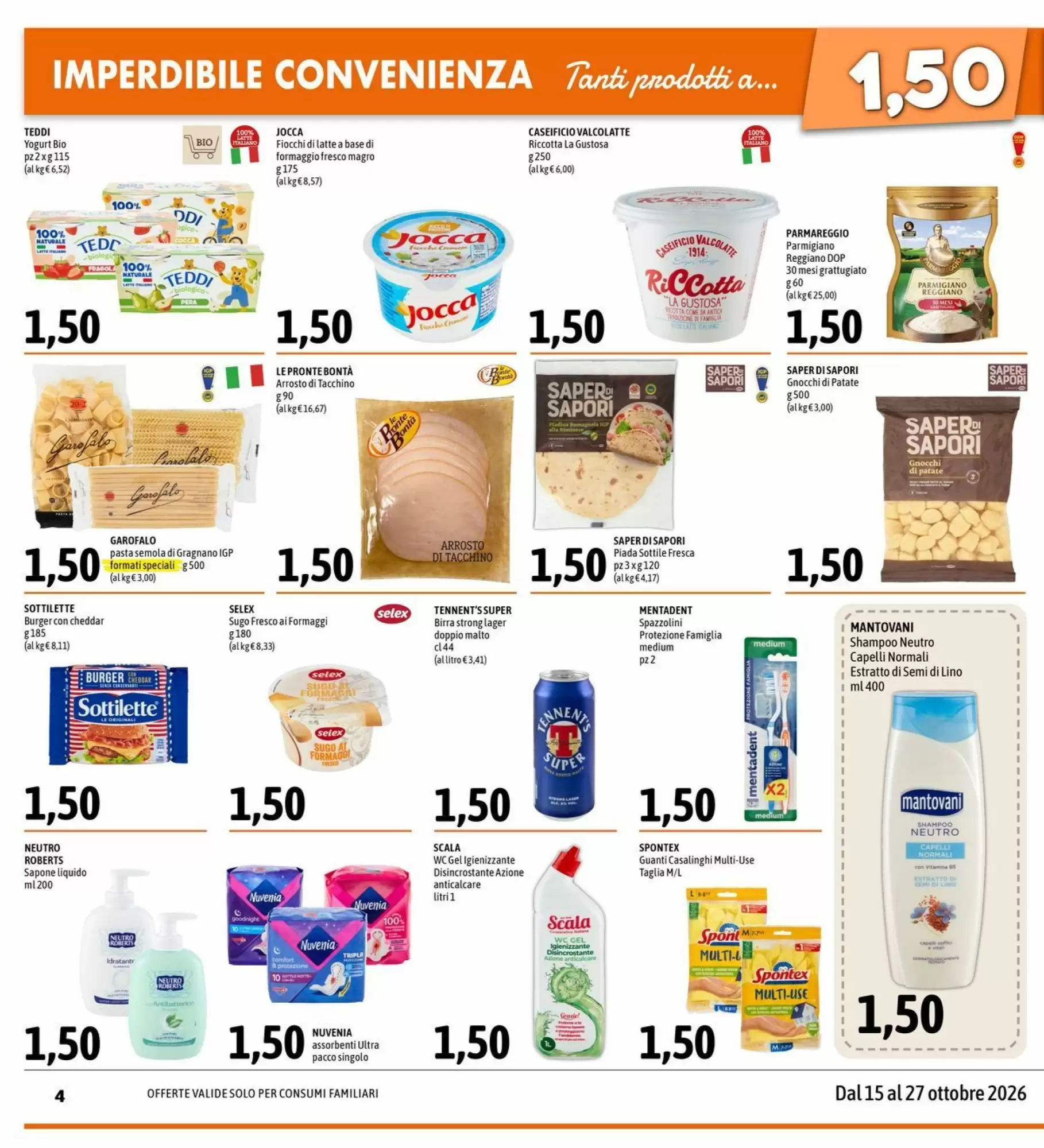 Volantino promozionale Madis  valide dal 15/10/2026 - Pagina 4.
