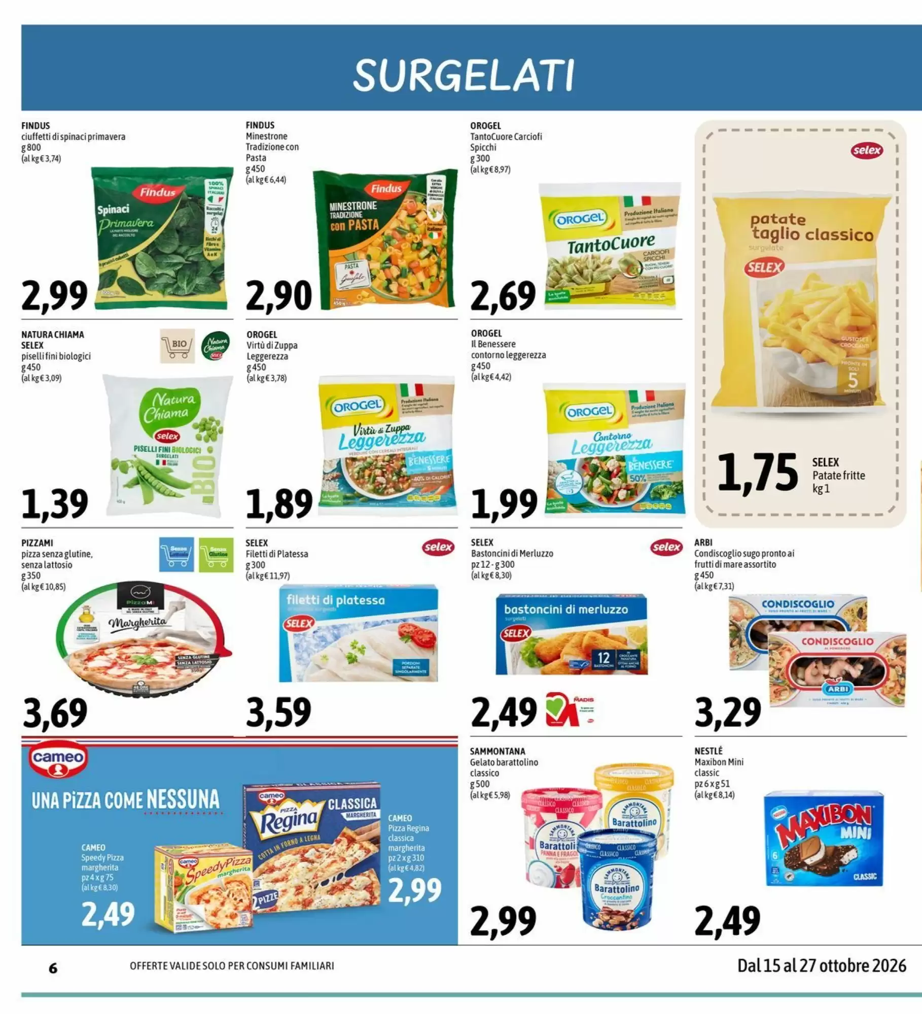 Volantino promozionale Madis  valide dal 15/10/2026 - Pagina 6.
