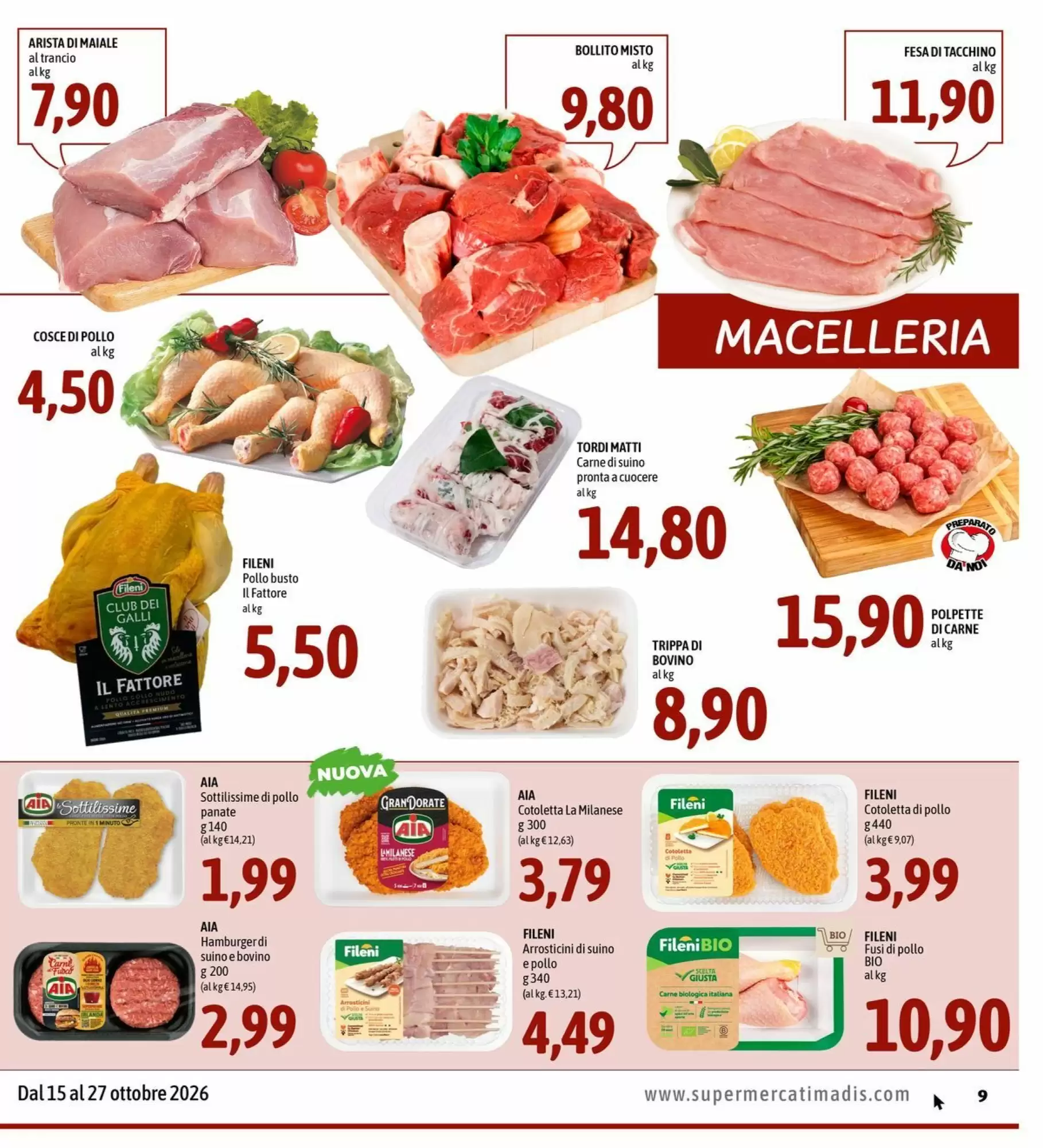 Volantino promozionale Madis  valide dal 15/10/2026 - Pagina 9.