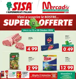 Volantino promozionale Sisa  valide dal 15/10/2026