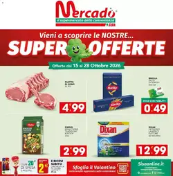 Volantino promozionale Mercadò  valide dal 15/10/2026
