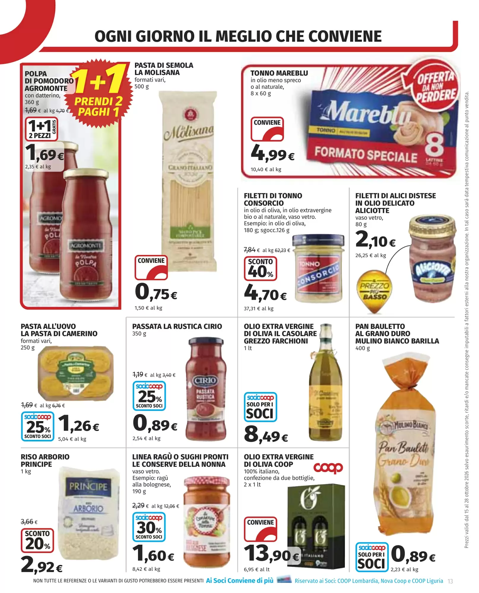 Volantino promozionale Coop  valide dal 15/10/2026 - Pagina 13.