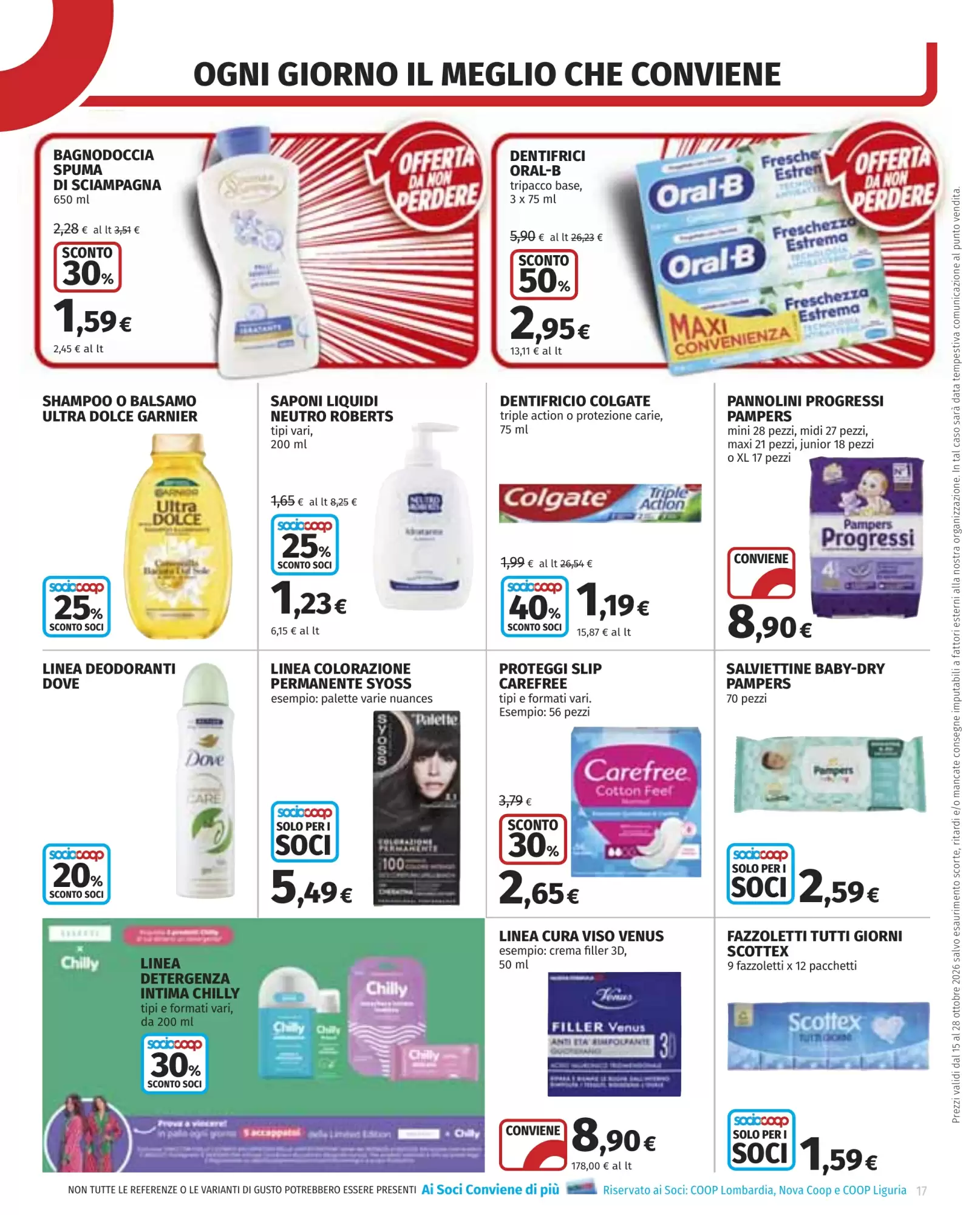 Volantino promozionale Coop  valide dal 15/10/2026 - Pagina 17.