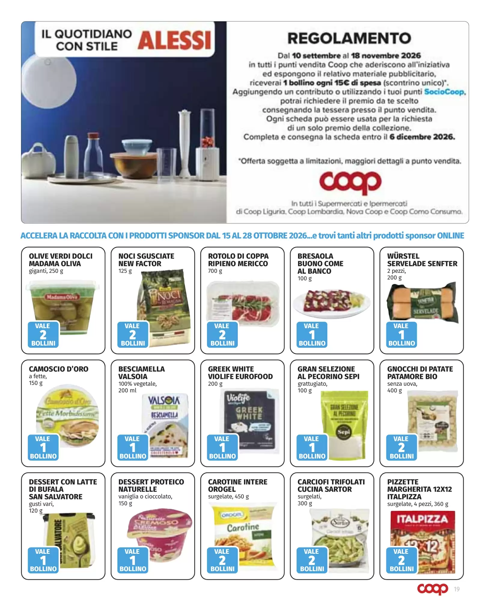 Volantino promozionale Coop  valide dal 15/10/2026 - Pagina 19.