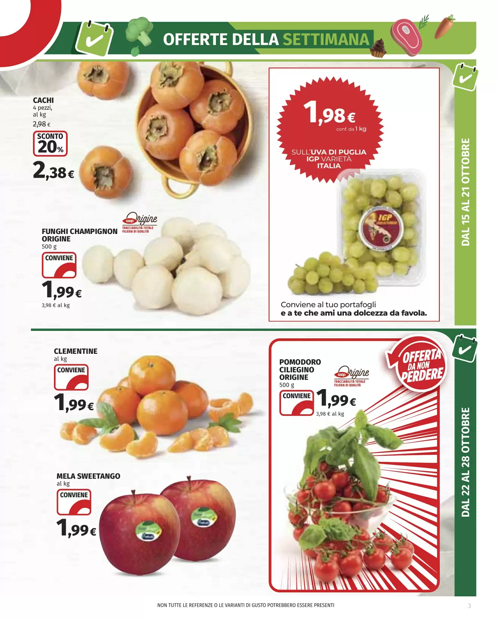 Volantino promozionale Coop  valide dal 15/10/2026 - Pagina 3.