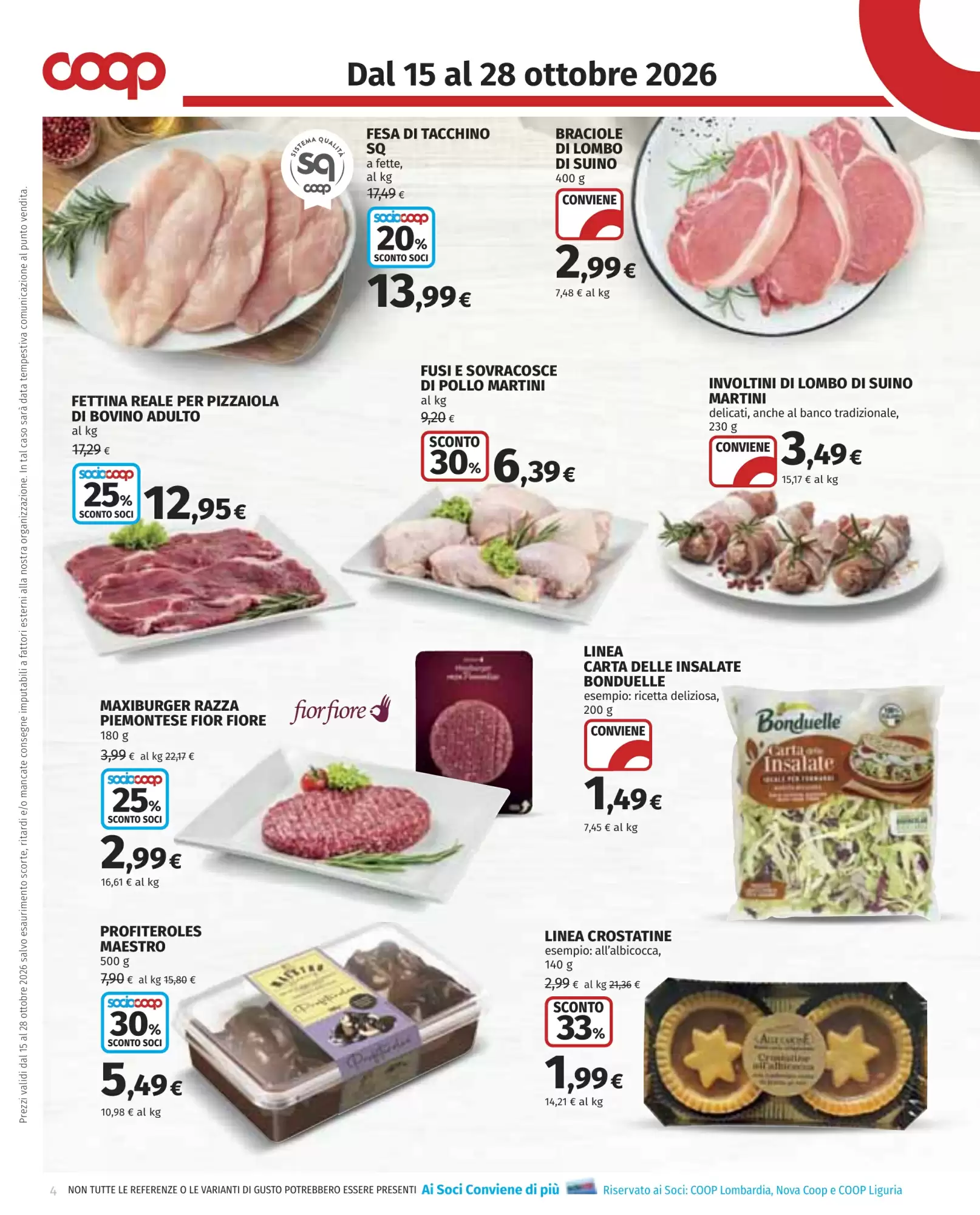 Volantino promozionale Coop  valide dal 15/10/2026 - Pagina 4.