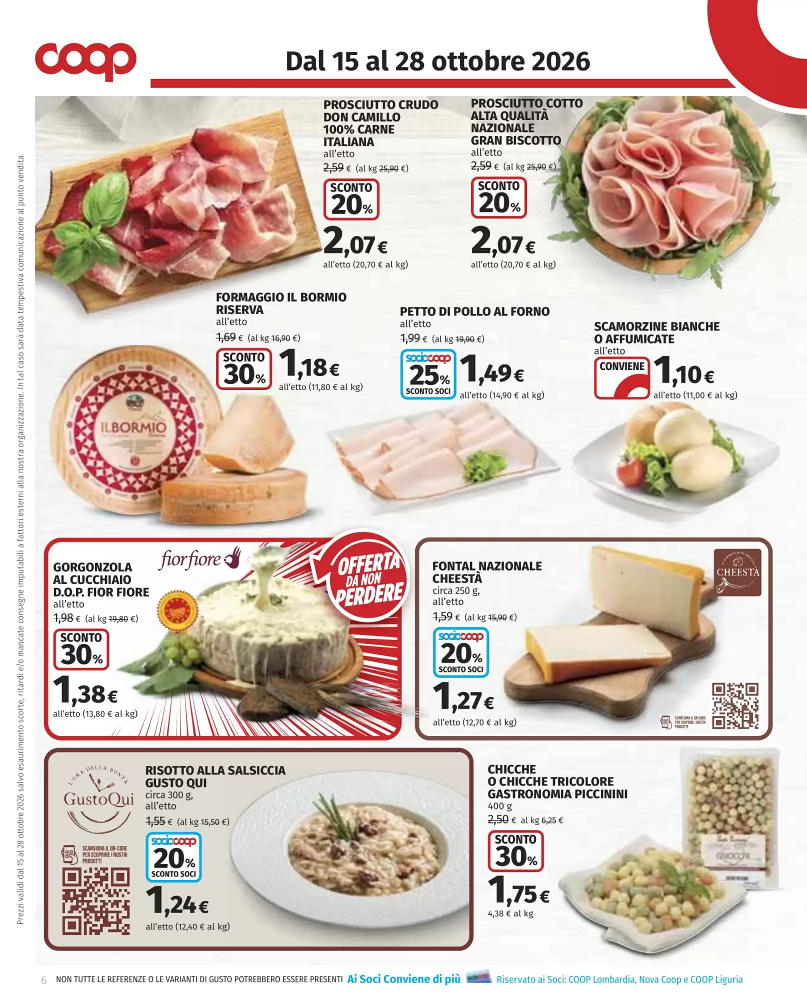 Volantino promozionale Coop  valide dal 15/10/2026 - Pagina 6.