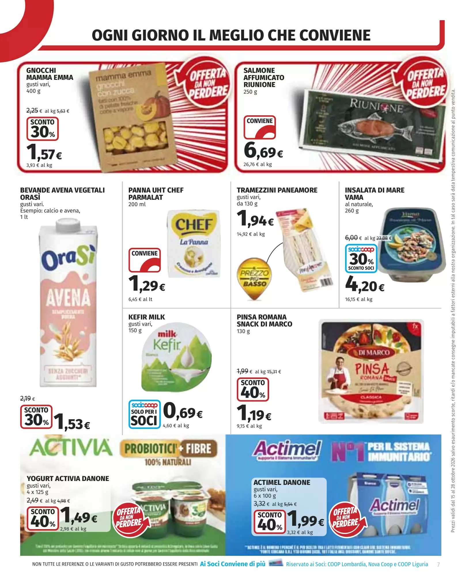 Volantino promozionale Coop  valide dal 15/10/2026 - Pagina 7.