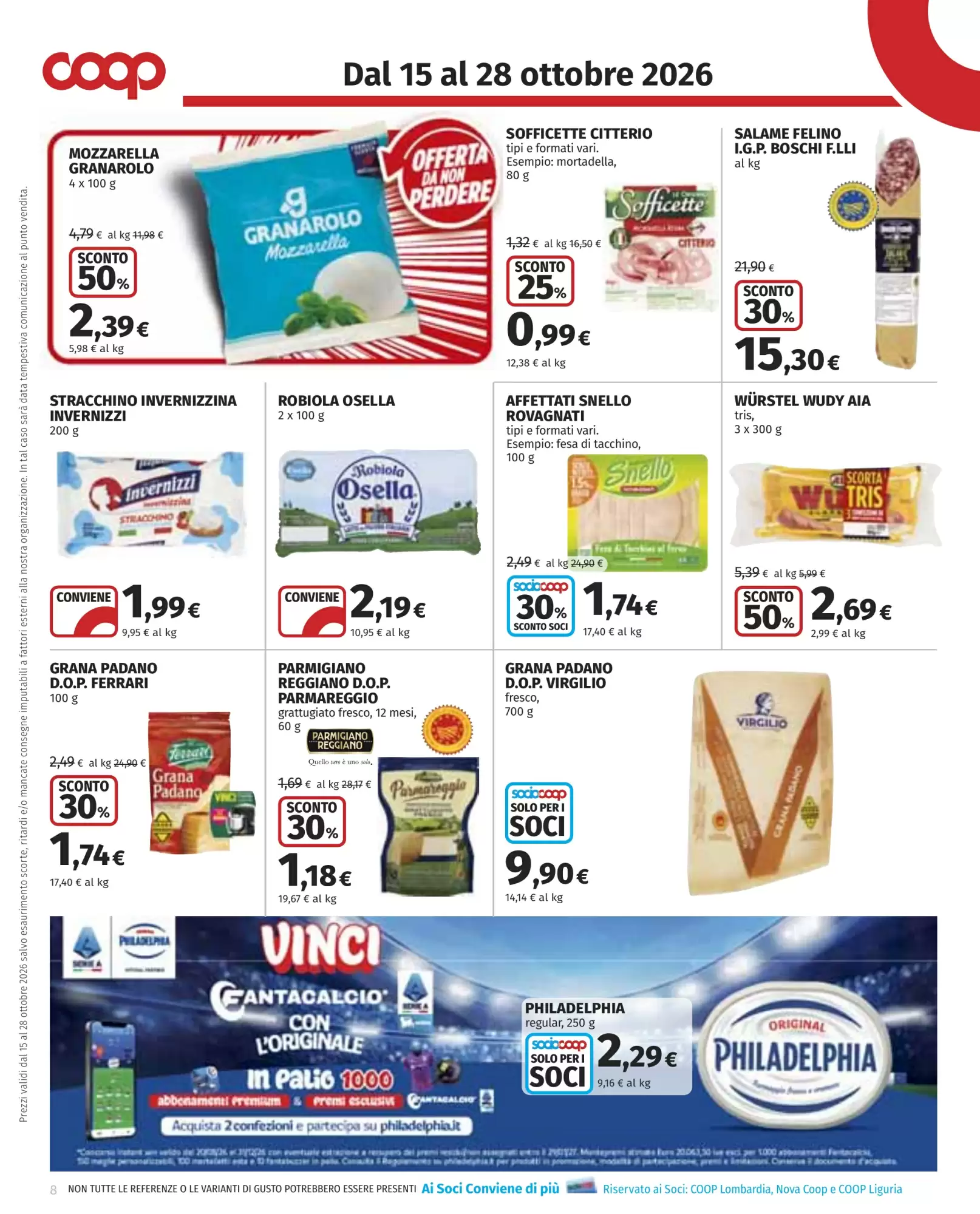Volantino promozionale Coop  valide dal 15/10/2026 - Pagina 8.