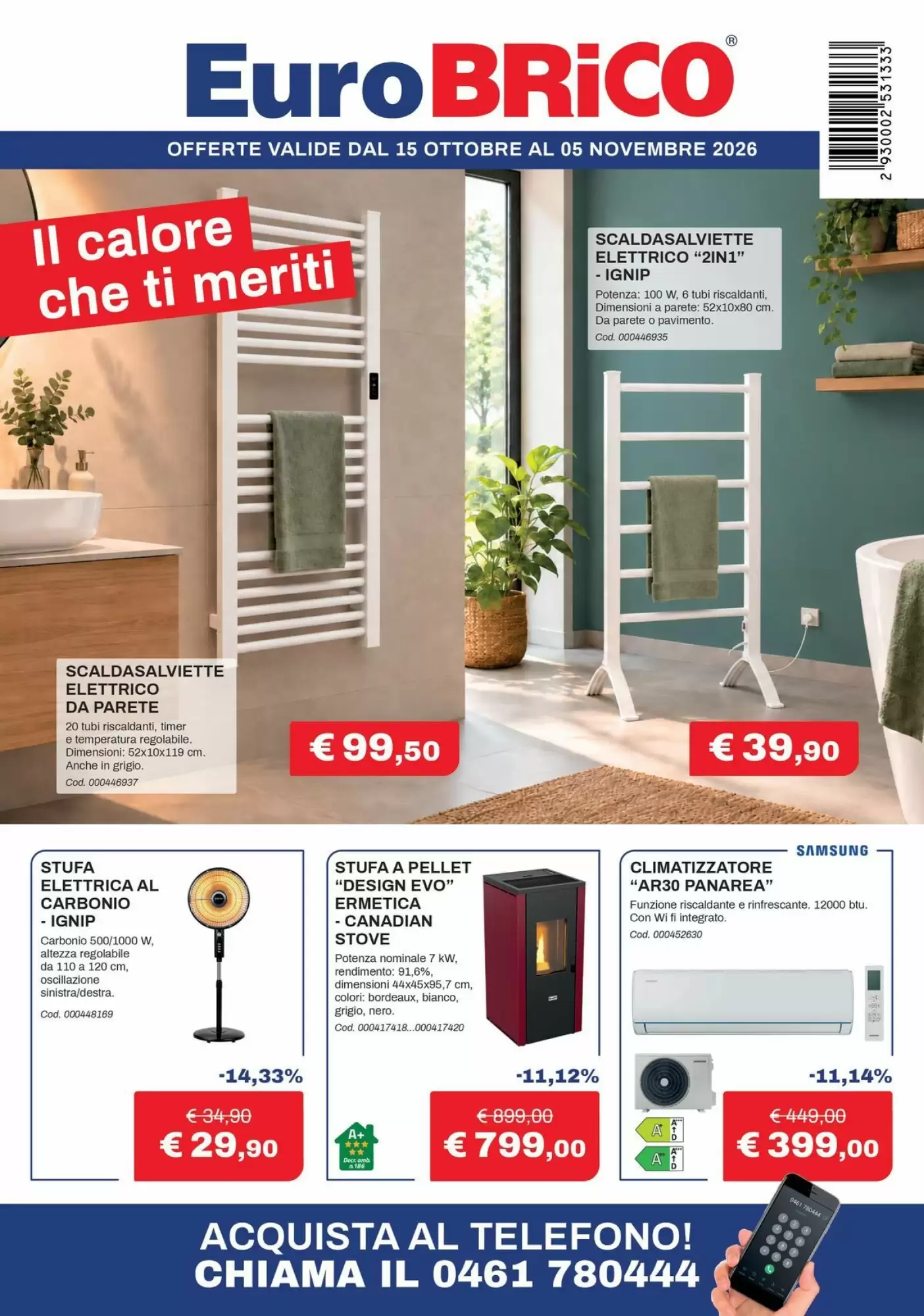 Volantino promozionale Eurobrico valide dal 15/10/2026 - Pagina 1.