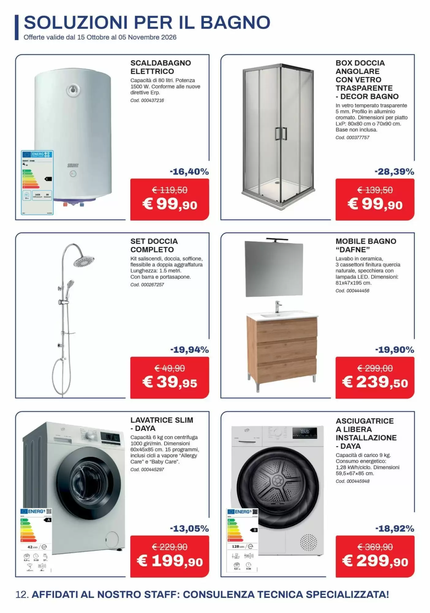 Volantino promozionale Eurobrico  valide dal 15/10/2026 - Pagina 12.