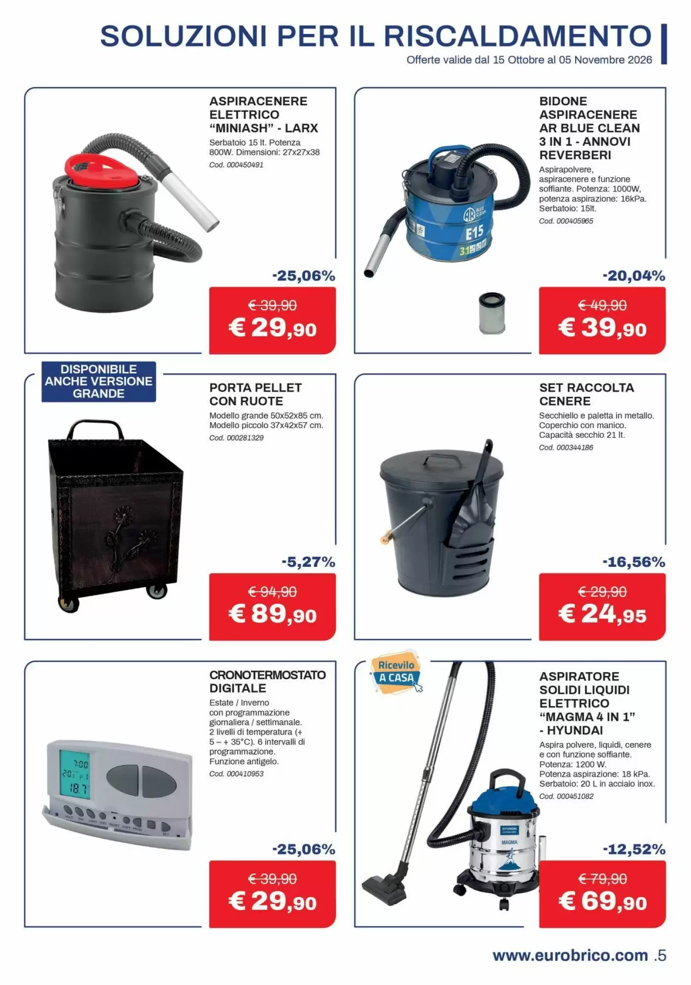 Volantino promozionale Eurobrico  valide dal 15/10/2026 - Pagina 5.