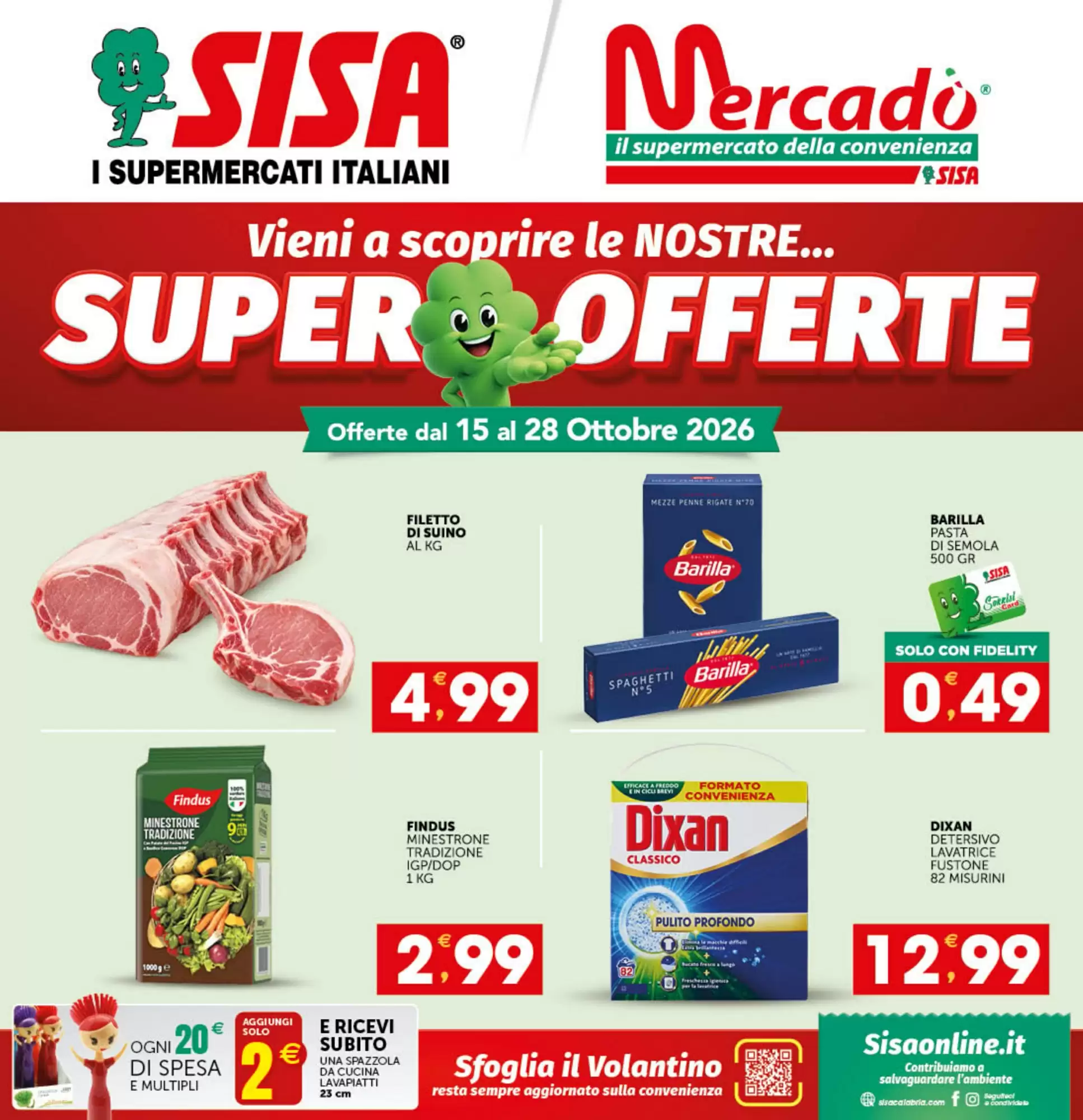 Volantino promozionale IperSisa  valide dal 15/10/2026 - Pagina 1.