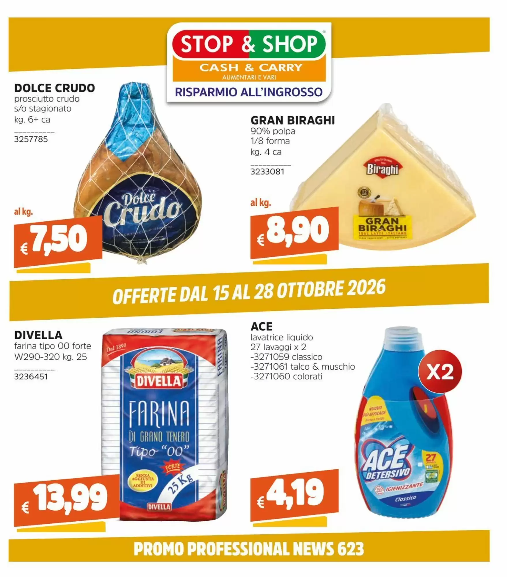 Volantino promozionale Stop&Shop  valide dal 15/10/2026 - Pagina 1.