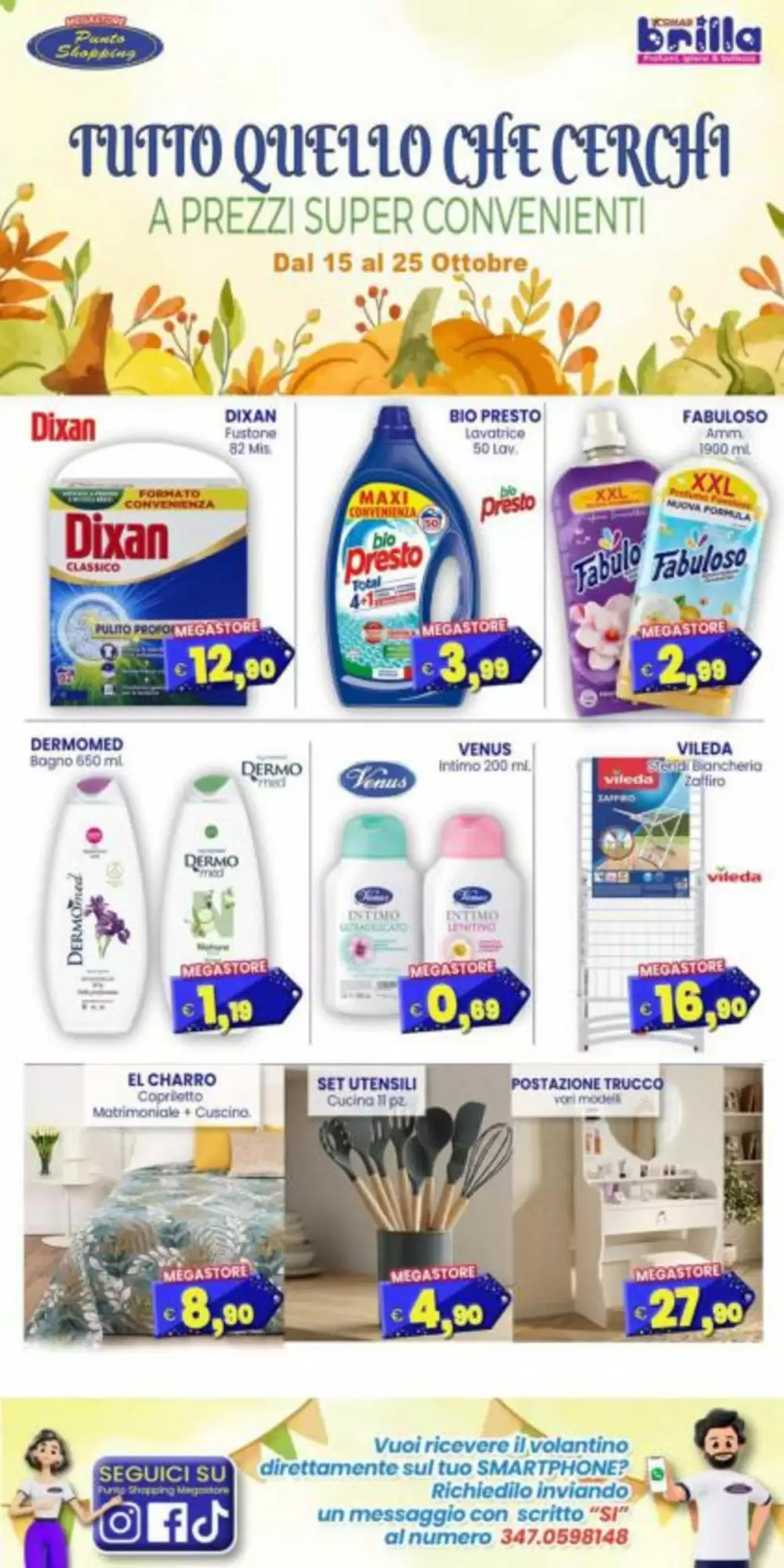 Volantino promozionale MEGA  valide dal 15/10/2026 - Pagina 1.
