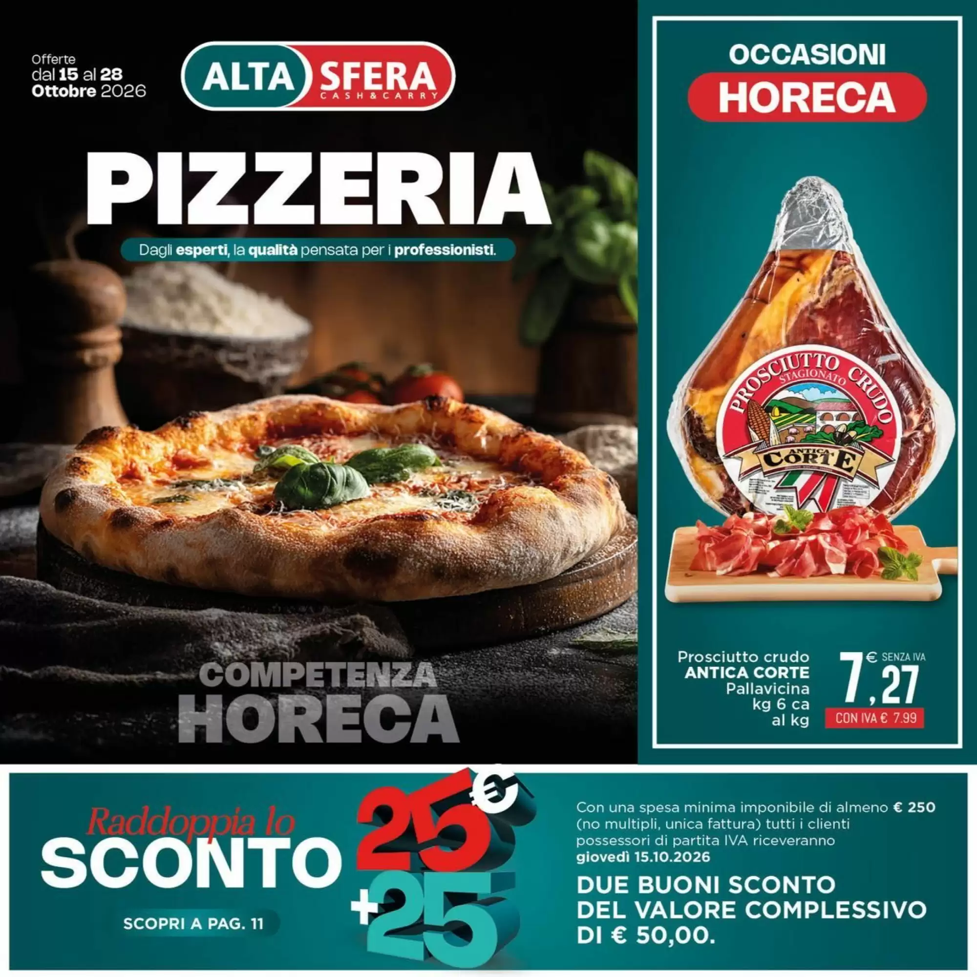 Volantino promozionale Altasfera  valide dal 15/10/2026 - Pagina 1.