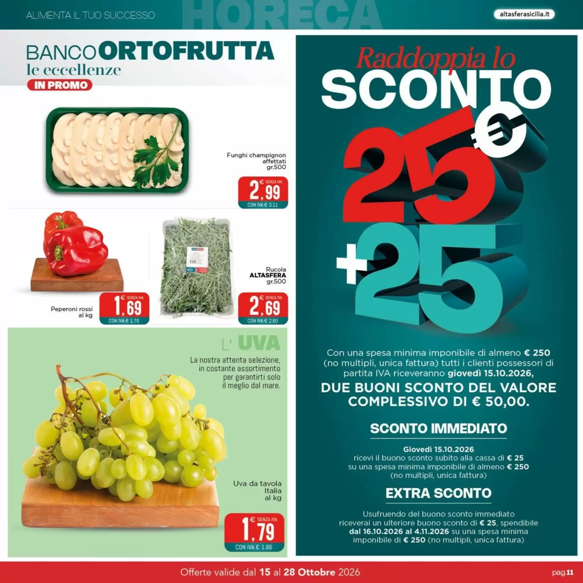 Volantino promozionale Altasfera  valide dal 15/10/2026 - Pagina 11.