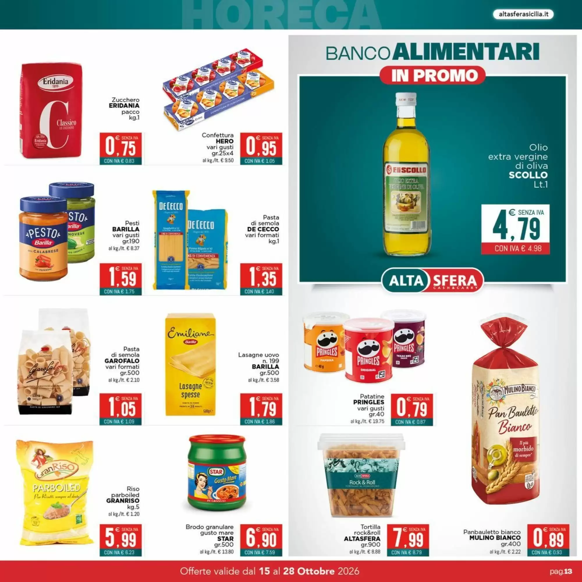 Volantino promozionale Altasfera  valide dal 15/10/2026 - Pagina 13.