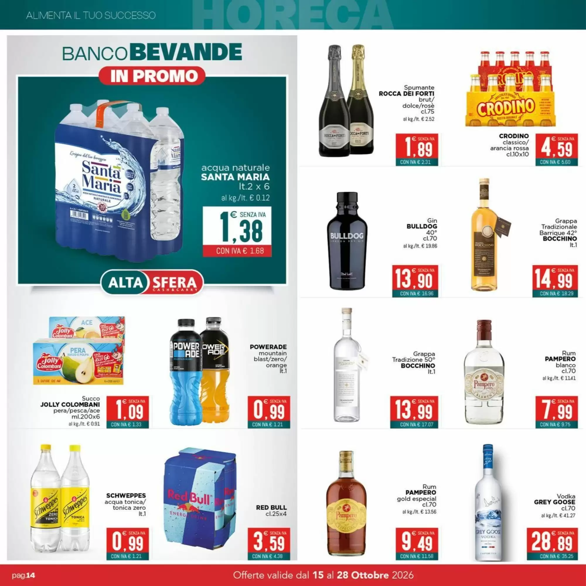 Volantino promozionale Altasfera  valide dal 15/10/2026 - Pagina 14.