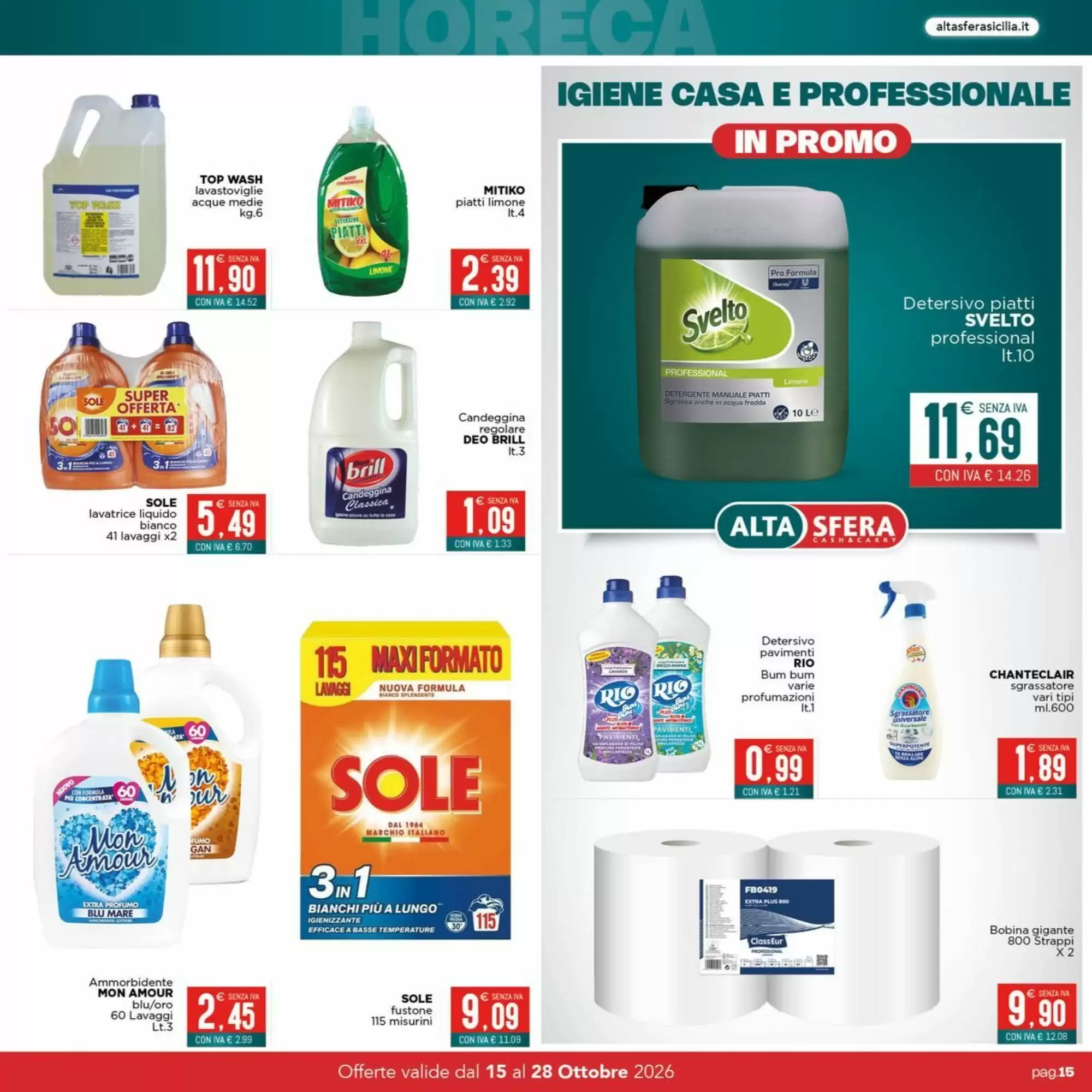 Volantino promozionale Altasfera  valide dal 15/10/2026 - Pagina 15.