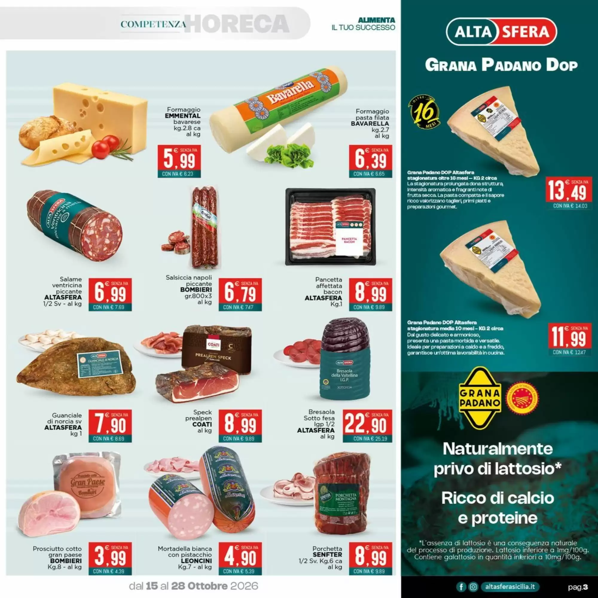 Volantino promozionale Altasfera  valide dal 15/10/2026 - Pagina 3.