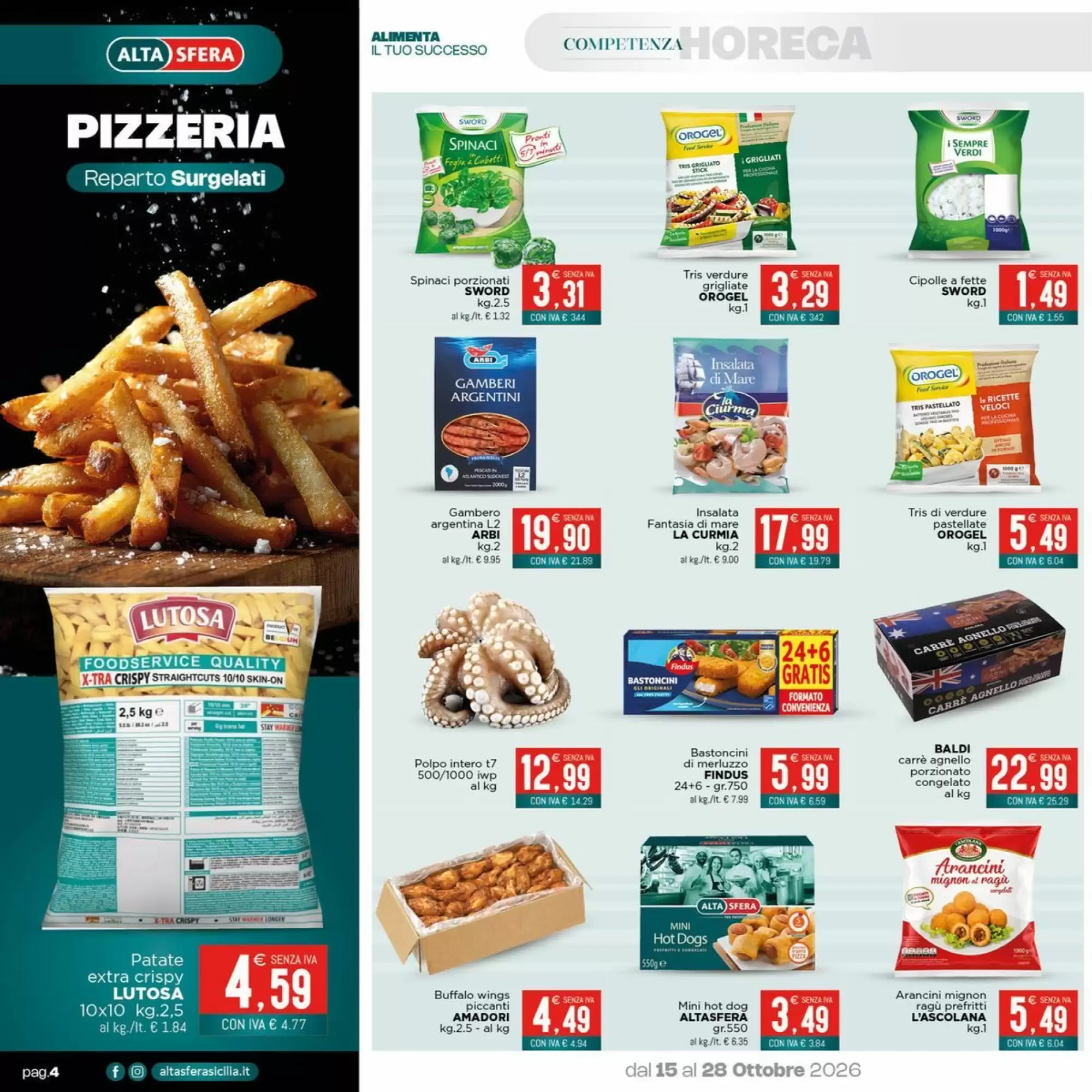 Volantino promozionale Altasfera  valide dal 15/10/2026 - Pagina 4.