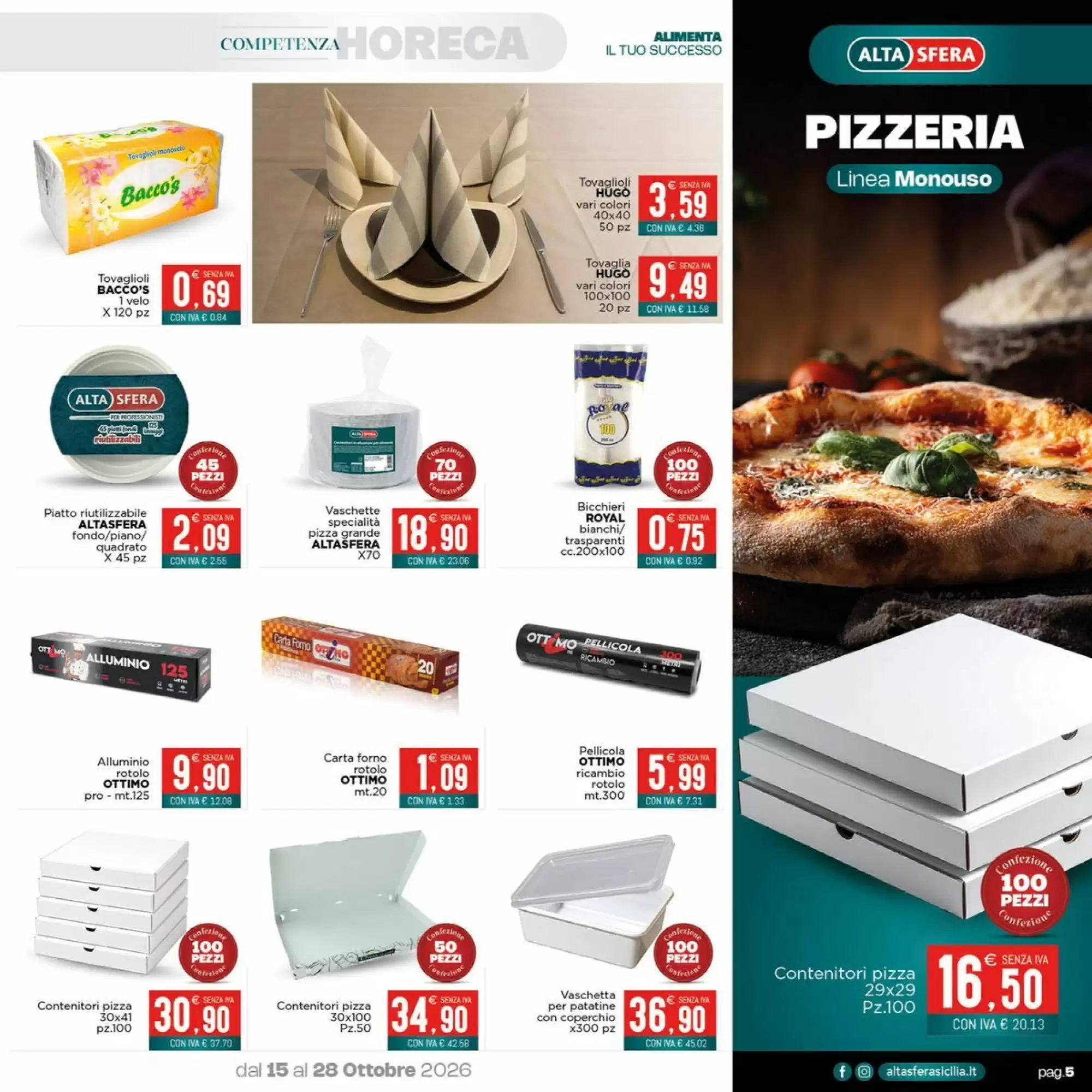 Volantino promozionale Altasfera  valide dal 15/10/2026 - Pagina 5.