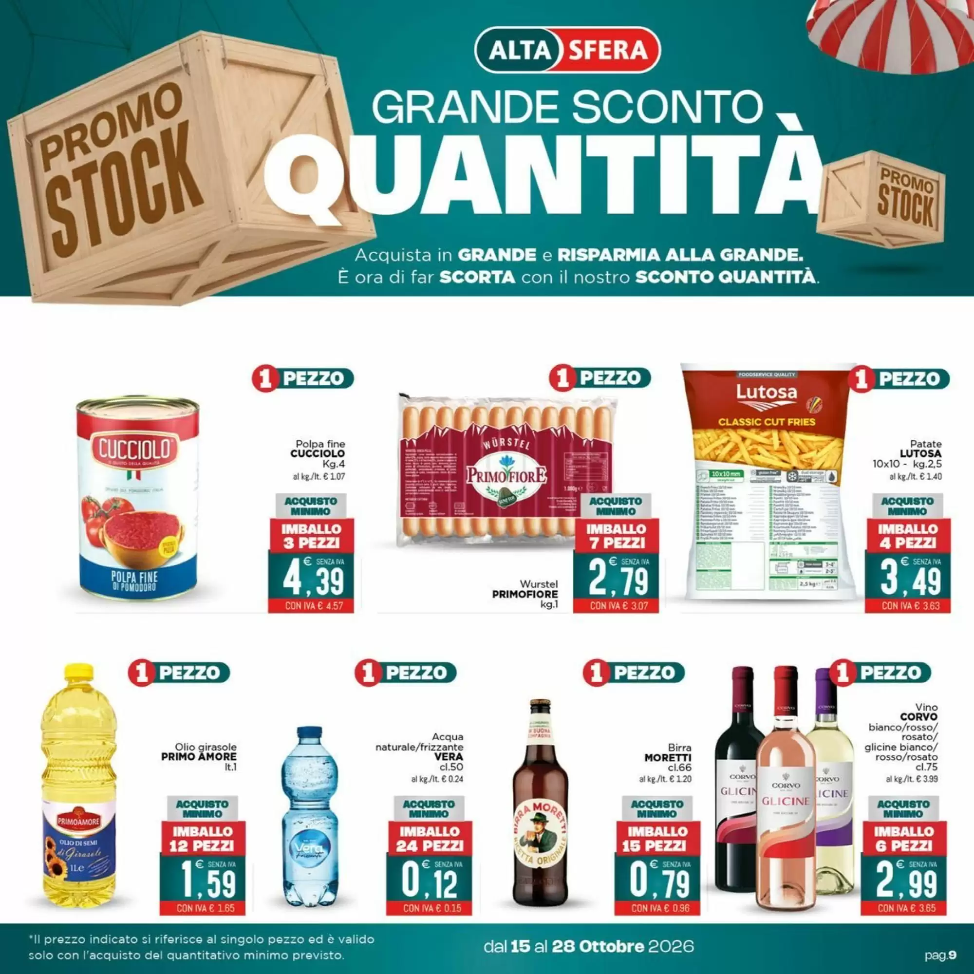Volantino promozionale Altasfera  valide dal 15/10/2026 - Pagina 9.