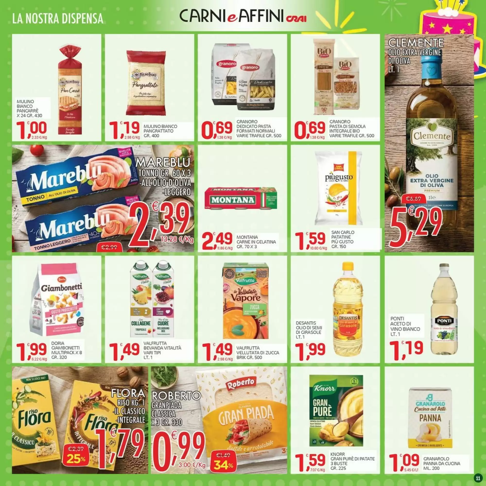 Volantino promozionale Carni e Affini Supermercati  valide dal 15/10/2026 - Pagina 11.