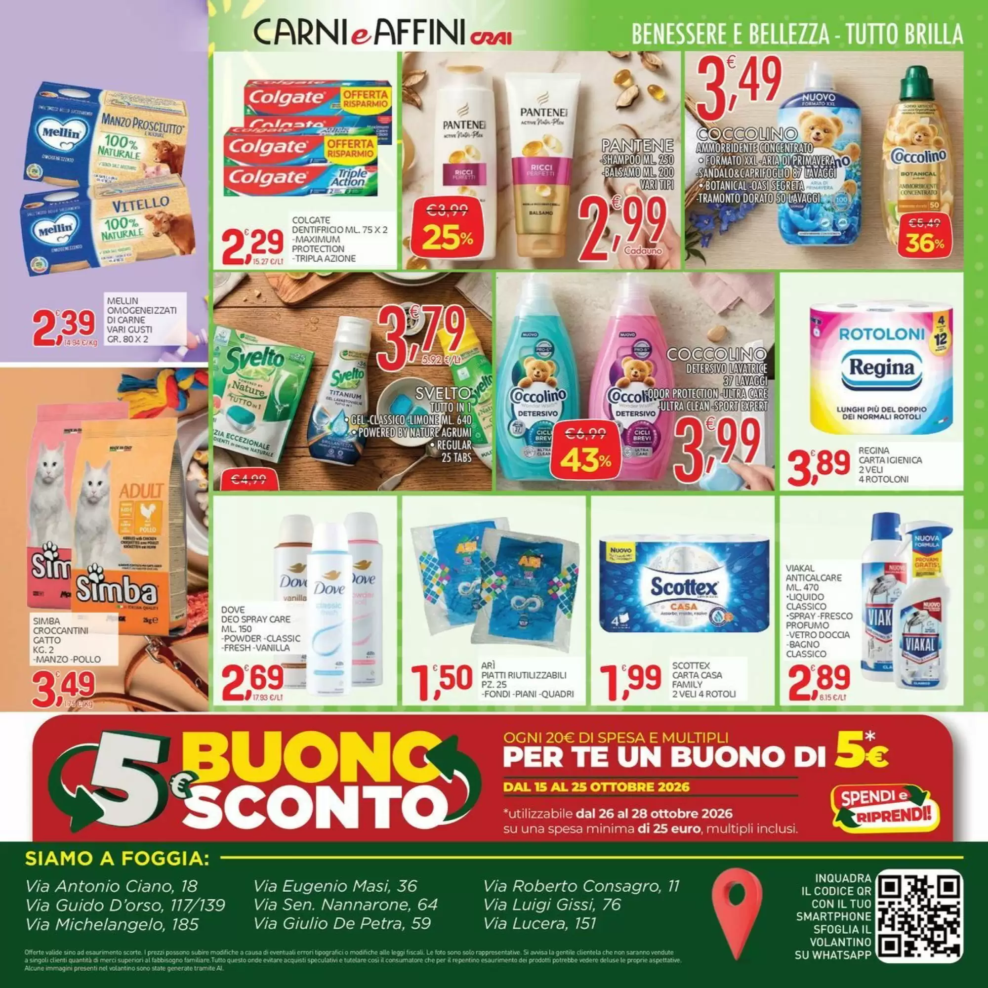 Volantino promozionale Carni e Affini Supermercati  valide dal 15/10/2026 - Pagina 12.