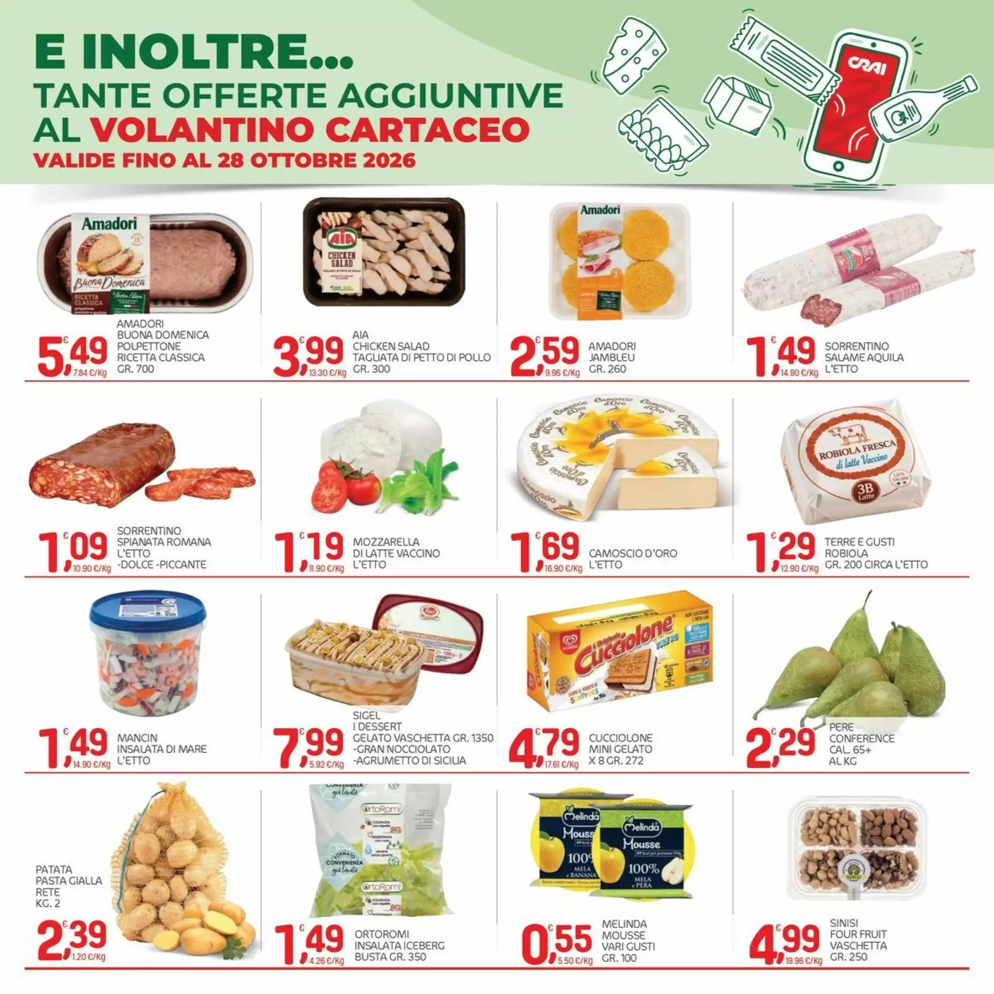 Volantino promozionale Carni e Affini Supermercati  valide dal 15/10/2026 - Pagina 14.
