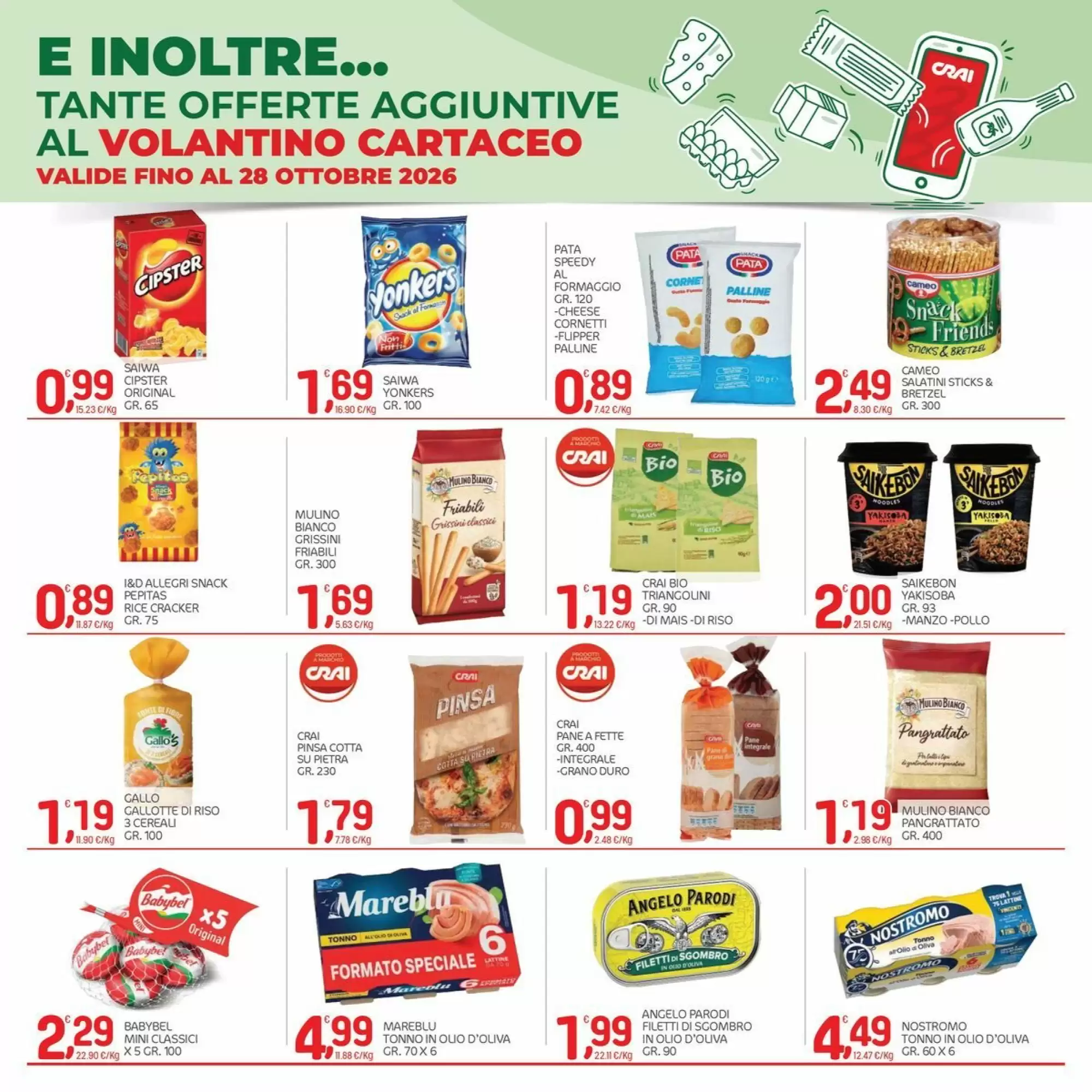 Volantino promozionale Carni e Affini Supermercati  valide dal 15/10/2026 - Pagina 17.
