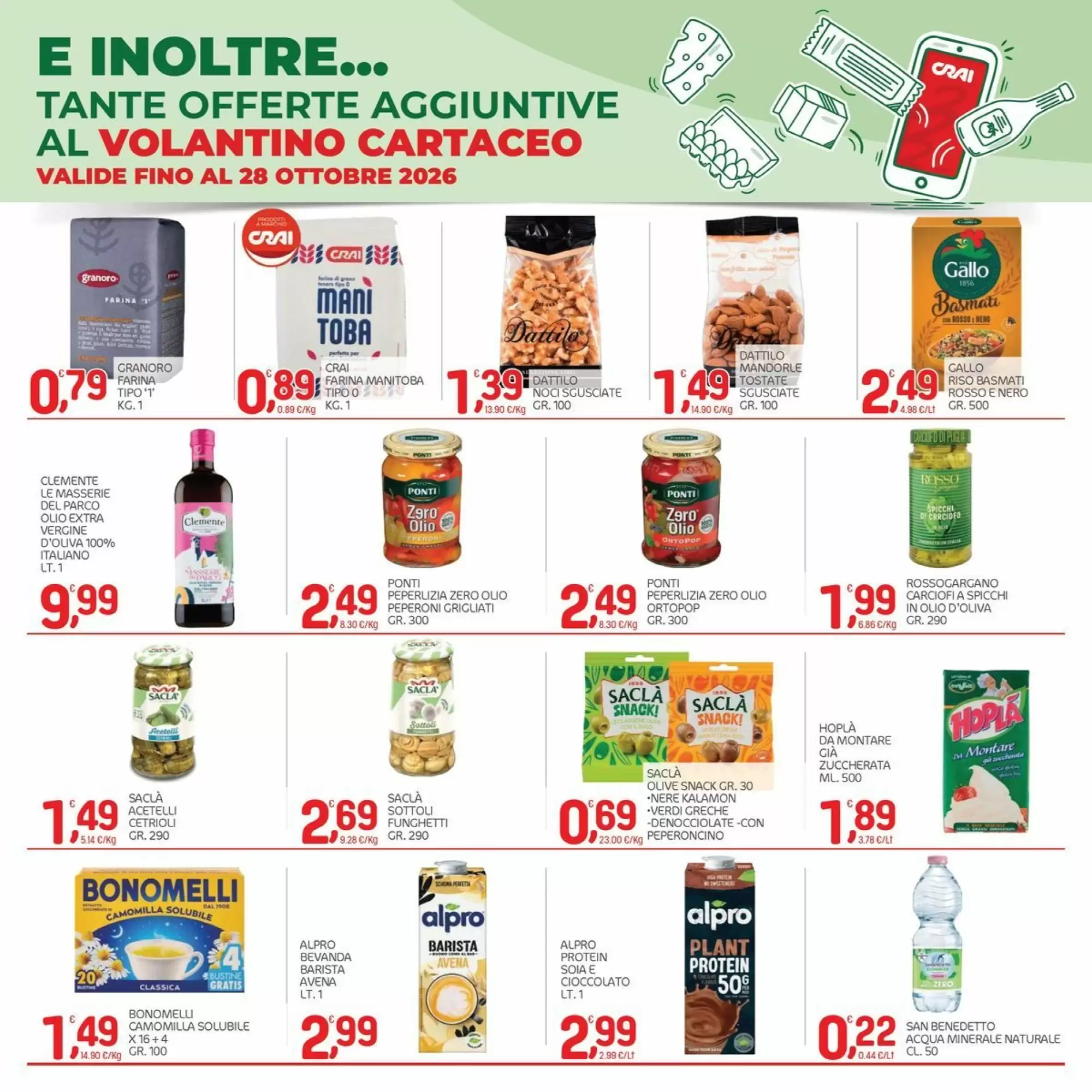 Volantino promozionale Carni e Affini Supermercati  valide dal 15/10/2026 - Pagina 18.