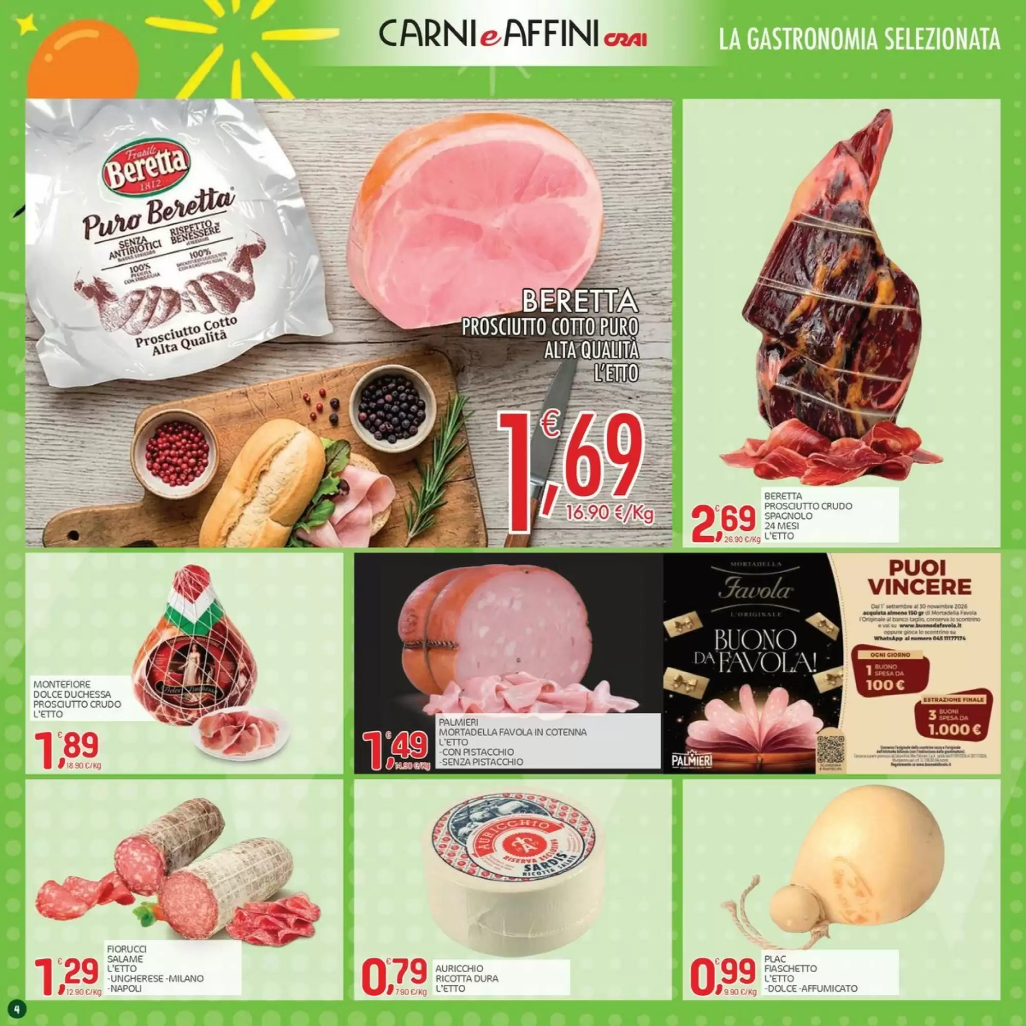 Volantino promozionale Carni e Affini Supermercati  valide dal 15/10/2026 - Pagina 4.