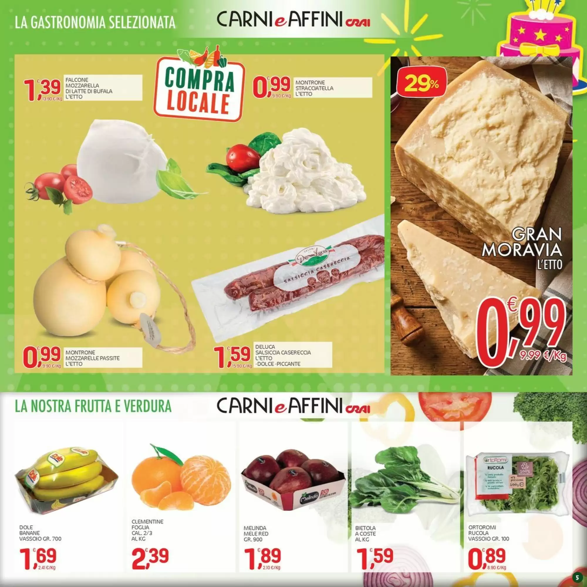 Volantino promozionale Carni e Affini Supermercati  valide dal 15/10/2026 - Pagina 5.