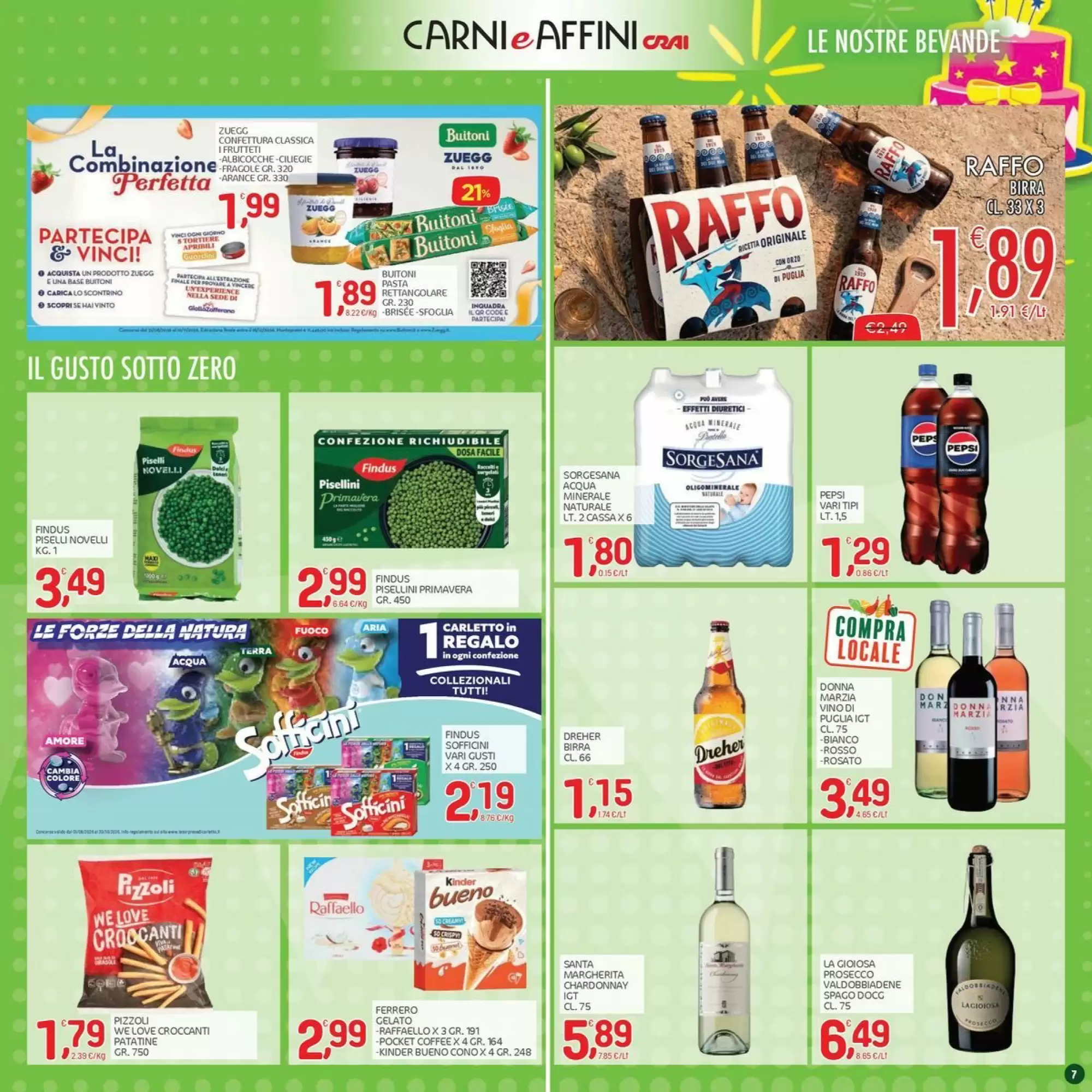 Volantino promozionale Carni e Affini Supermercati  valide dal 15/10/2026 - Pagina 7.