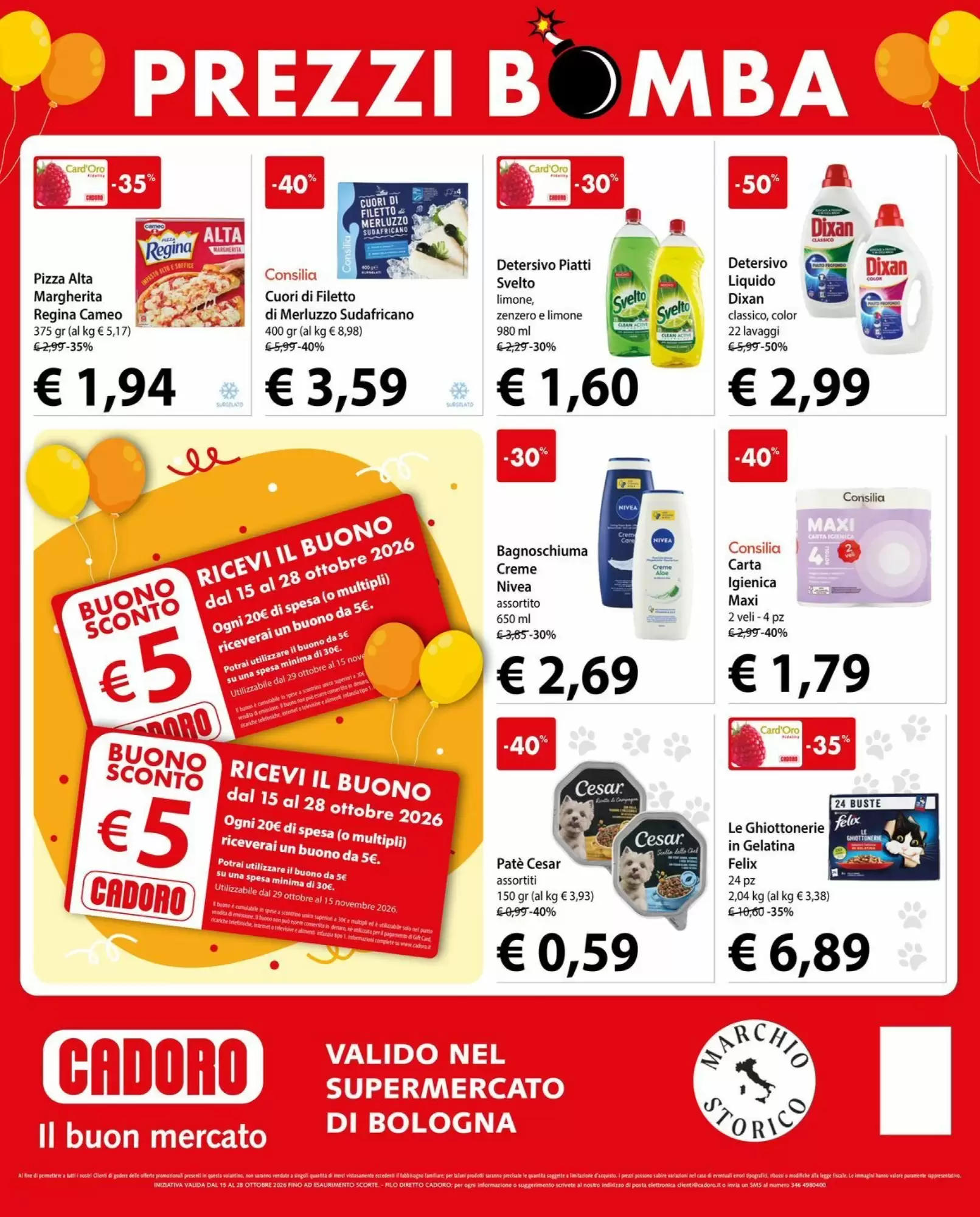 Volantino promozionale Cadoro  valide dal 15/10/2026 - Pagina 4.