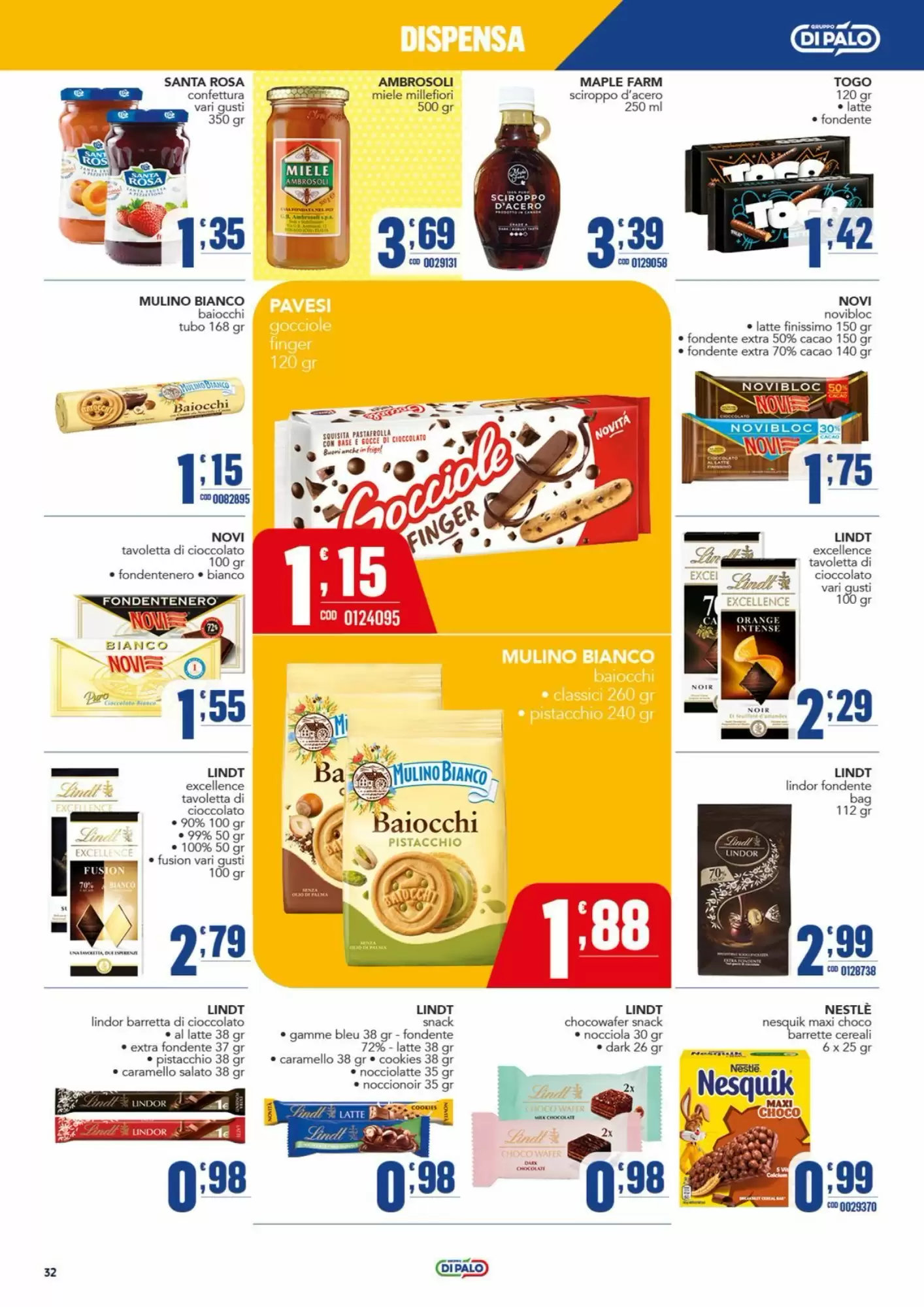 Volantino promozionale Gruppo di Palo  valide dal 15/10/2026 - Pagina 32.