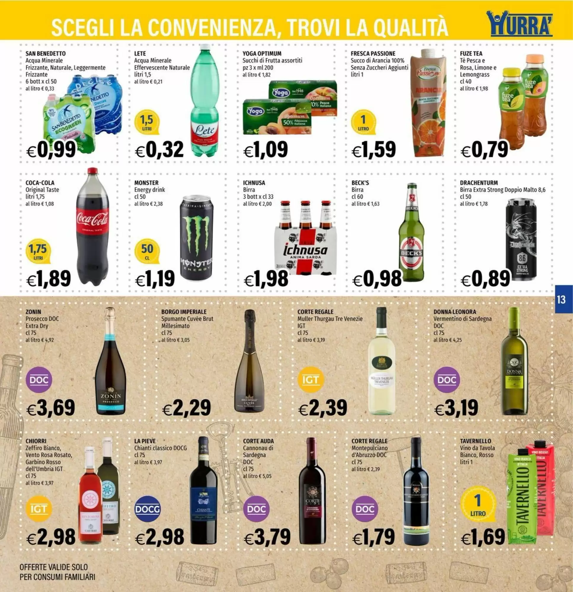 Volantino promozionale Hurrà  valide dal 15/10/2026 - Pagina 13.