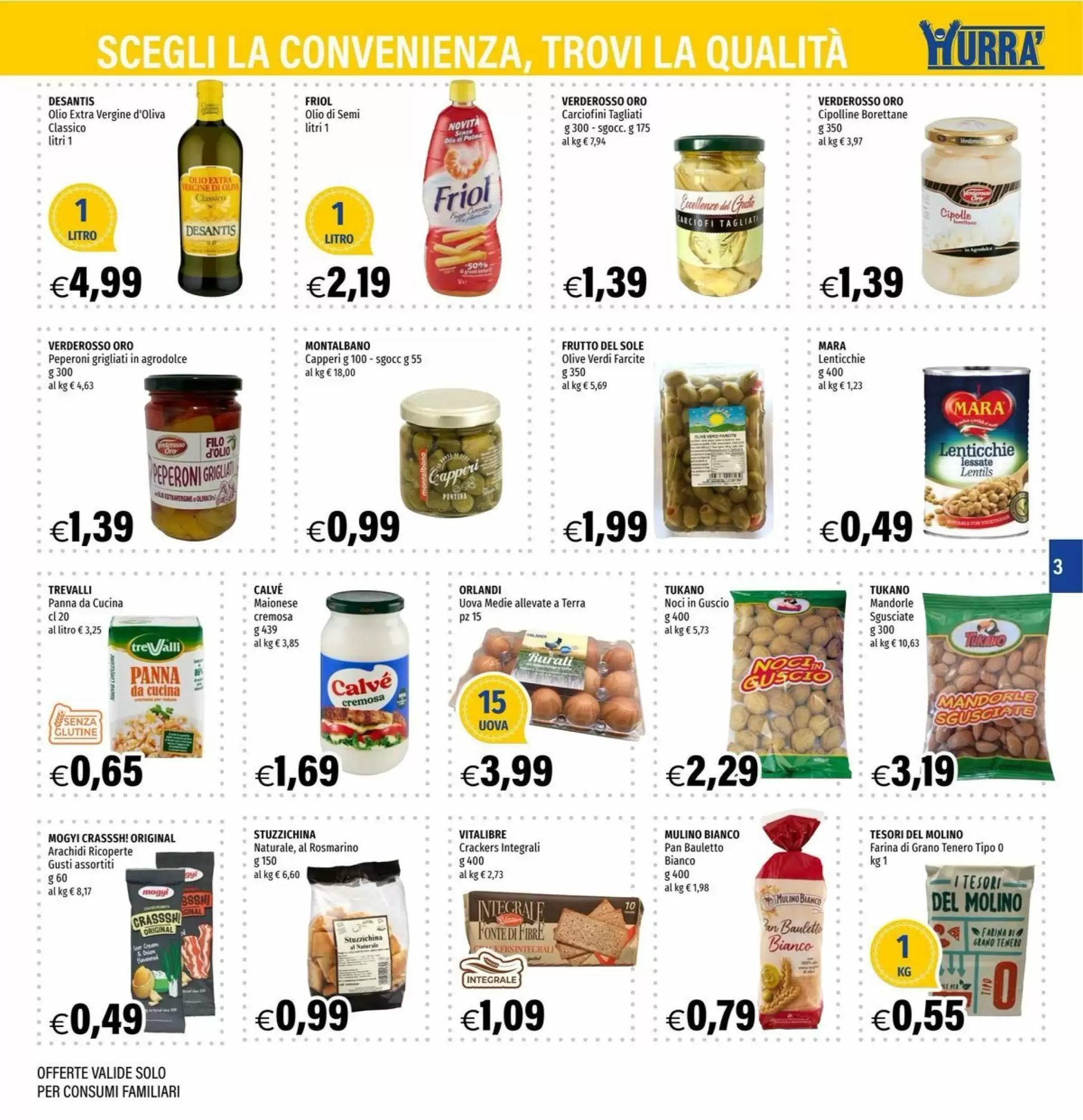 Volantino promozionale Hurrà  valide dal 15/10/2026 - Pagina 3.