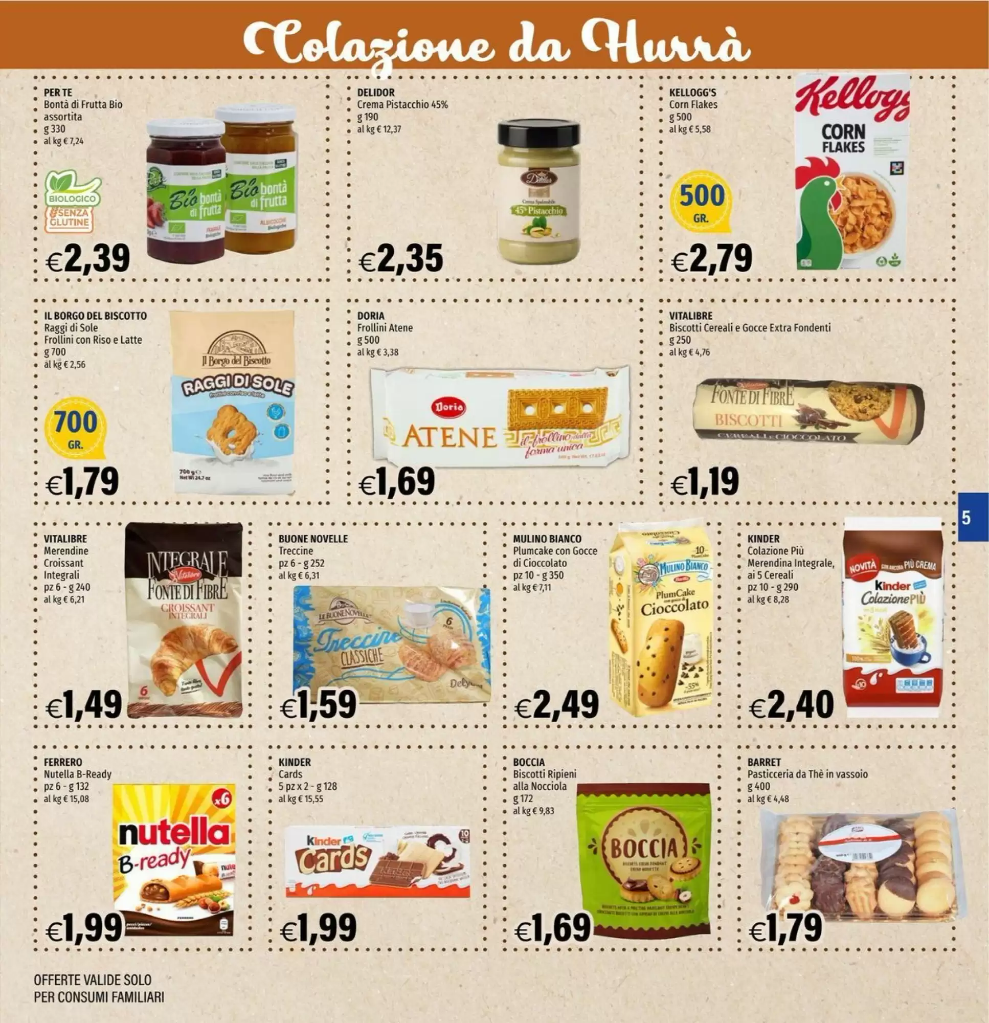 Volantino promozionale Hurrà  valide dal 15/10/2026 - Pagina 5.