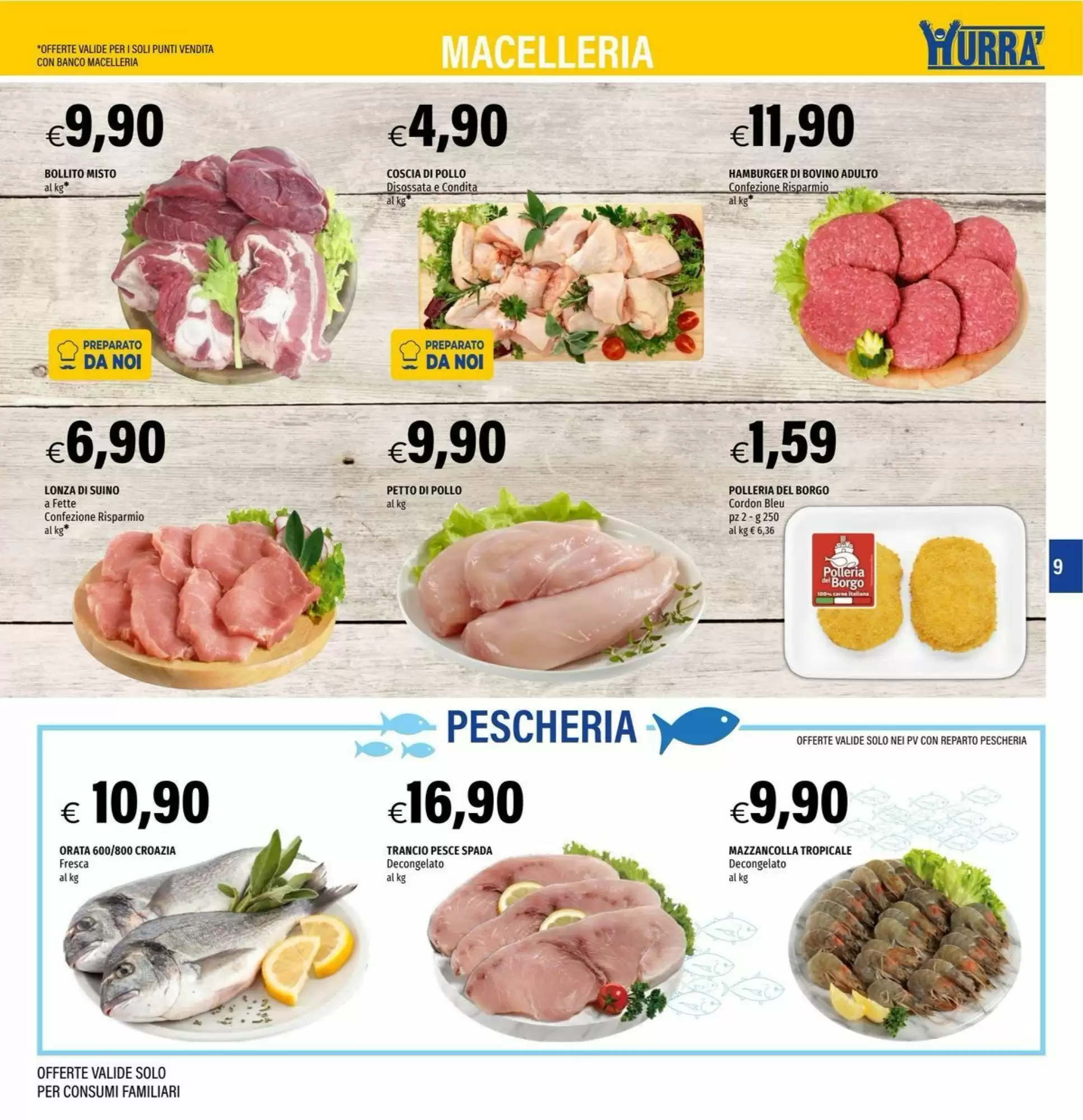 Volantino promozionale Hurrà  valide dal 15/10/2026 - Pagina 9.