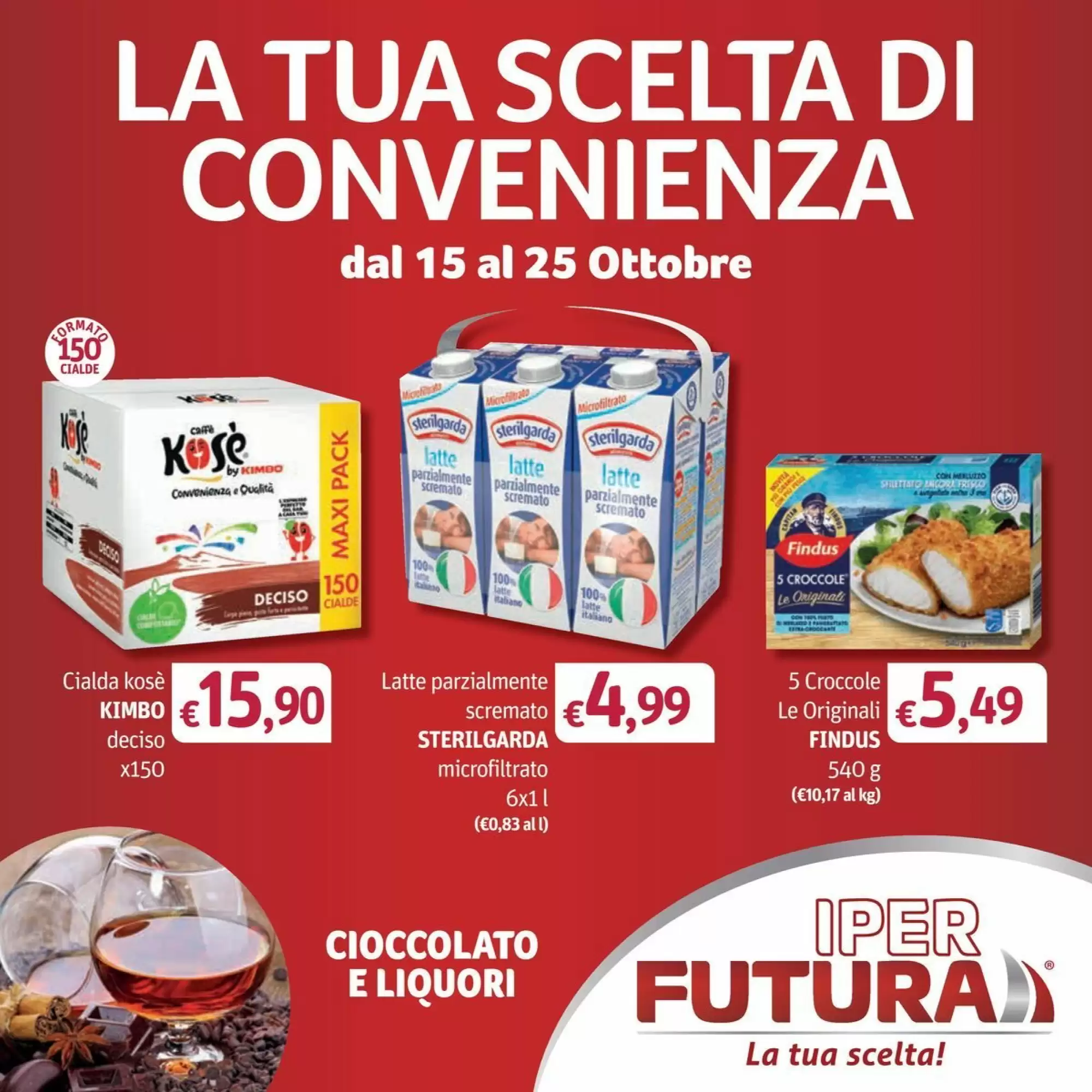 Volantino promozionale Futura Supermercati valide dal 15/10/2026 - Pagina 1.