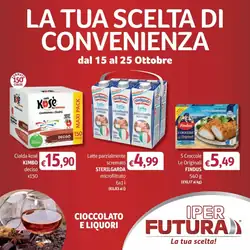 Volantino promozionale Futura Supermercati  valide dal 15/10/2026