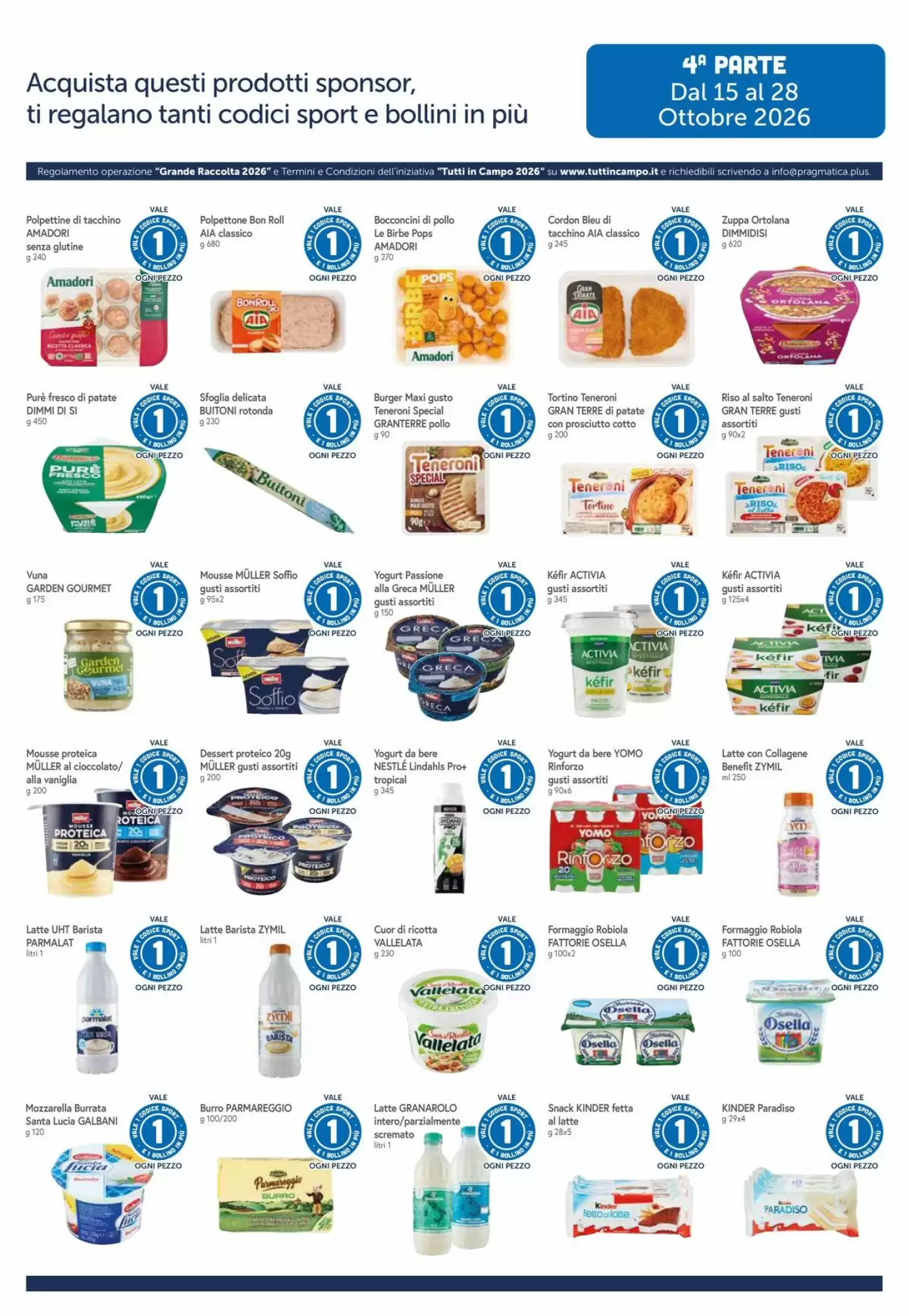 Volantino promozionale Famila  valide dal 15/10/2026 - Pagina 16.