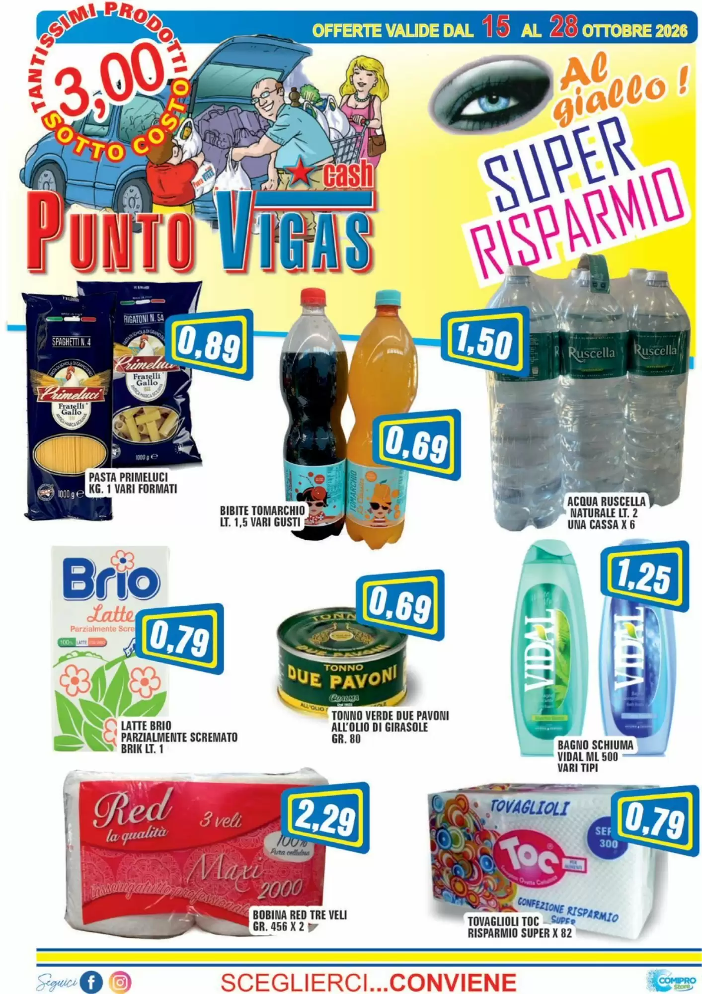 Volantino promozionale Punto Vigas valide dal 15/10/2026 - Pagina 1.