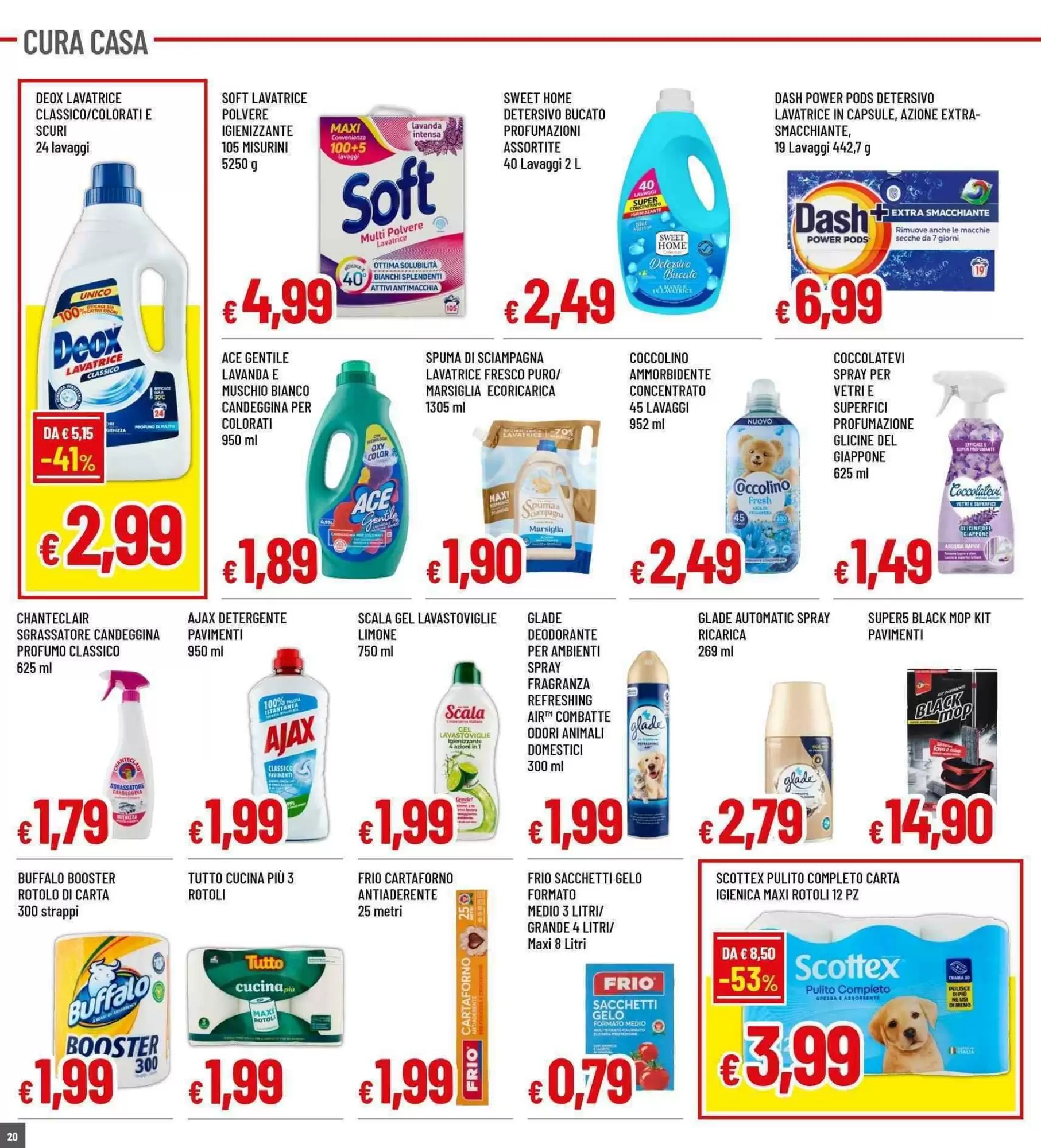 Volantino promozionale Famila Superstore  valide dal 15/10/2026 - Pagina 20.