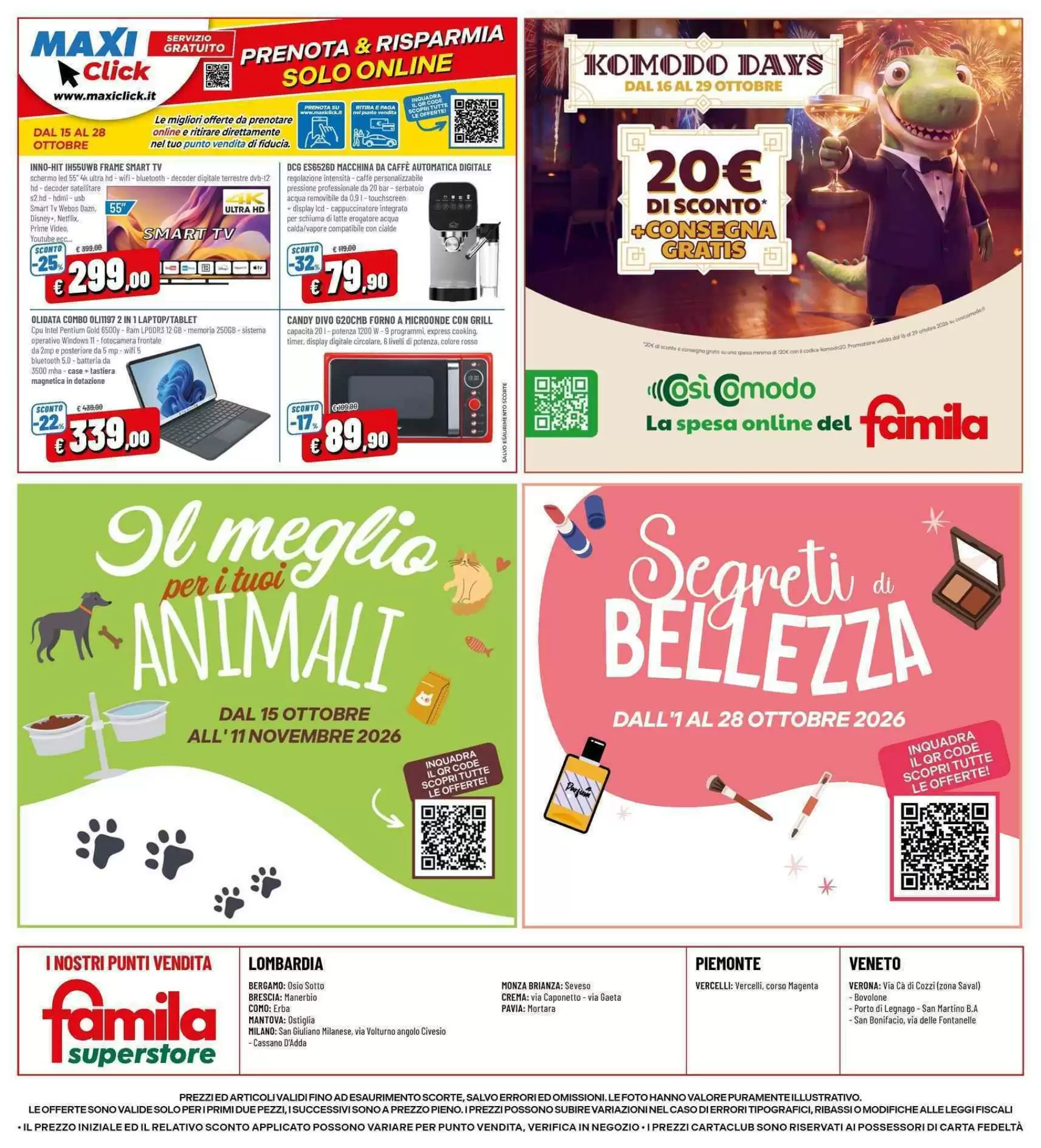 Volantino promozionale Famila Superstore  valide dal 15/10/2026 - Pagina 24.